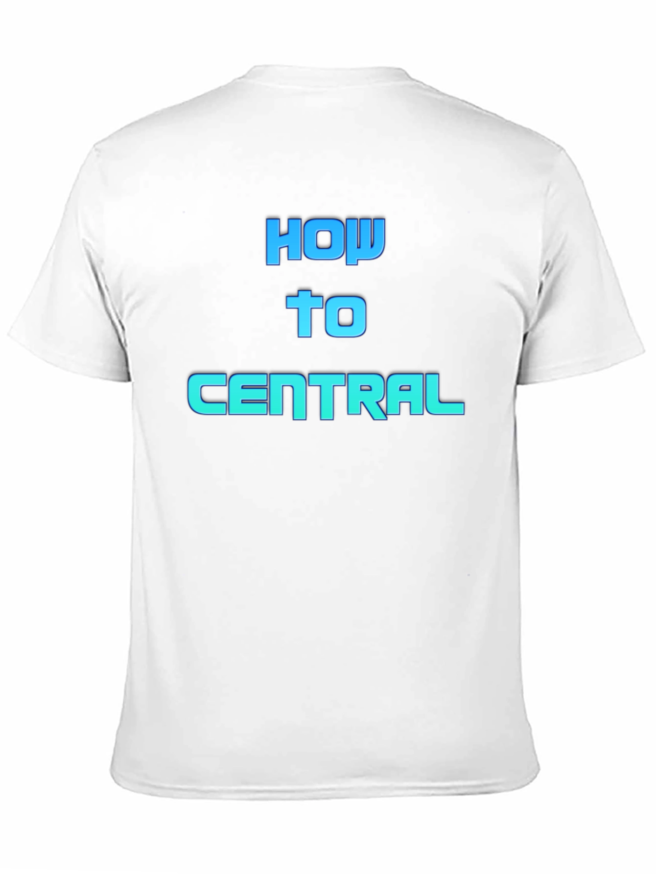 Black How To Central Graphic Tee - Black Cotton Blend view 11