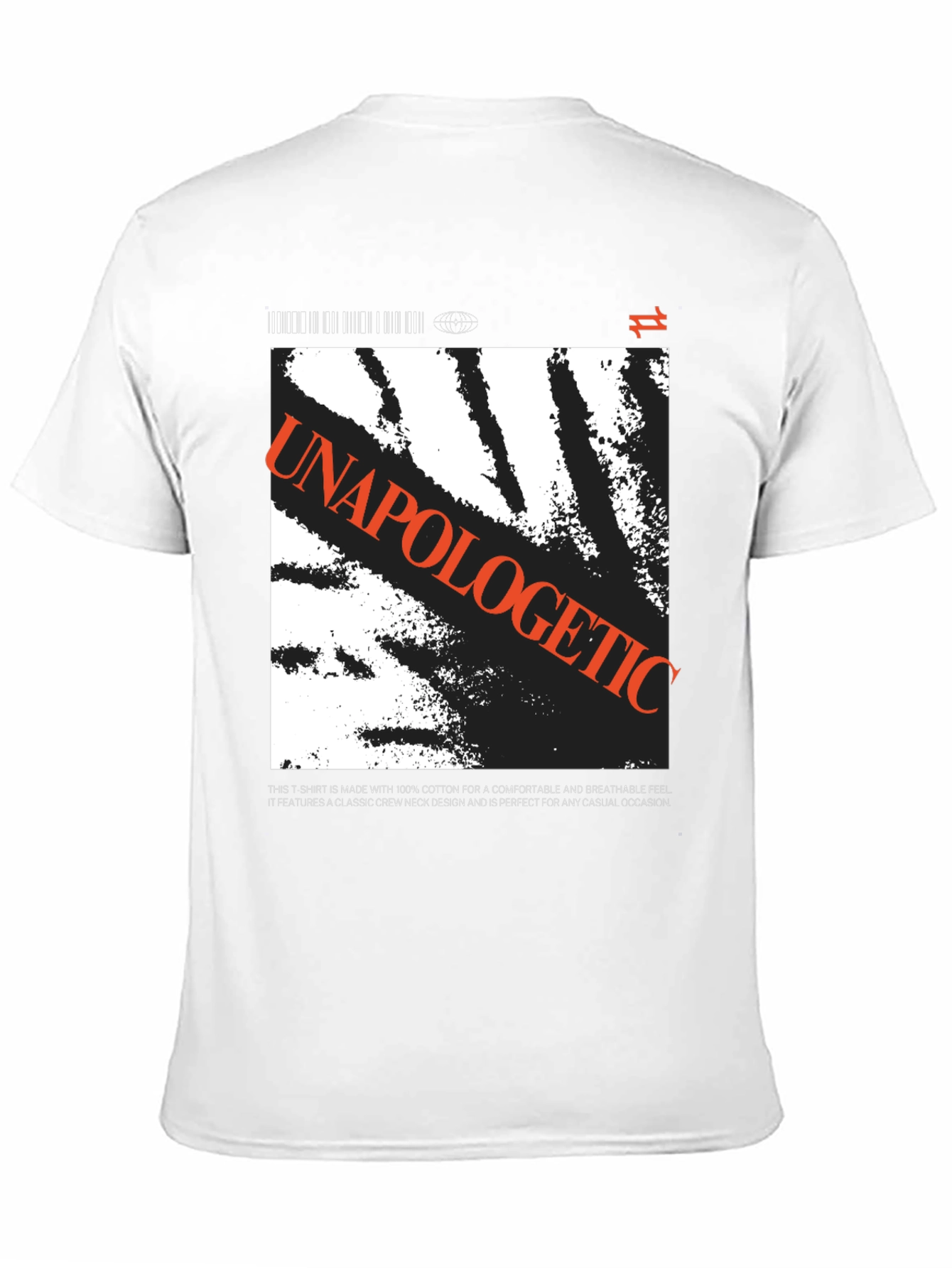 Black Unapologetic Graphic Print T-Shirt view 11