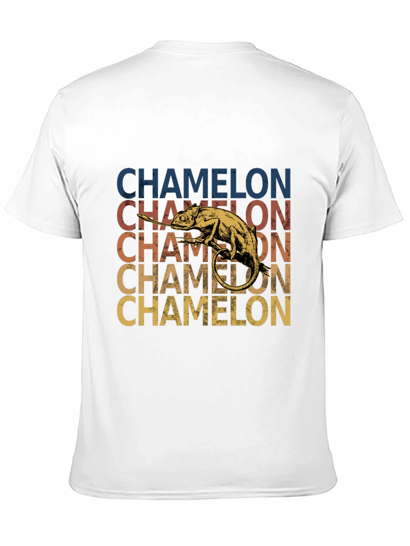 Black Chameleon Graphic Tee - Retro Style view 11
