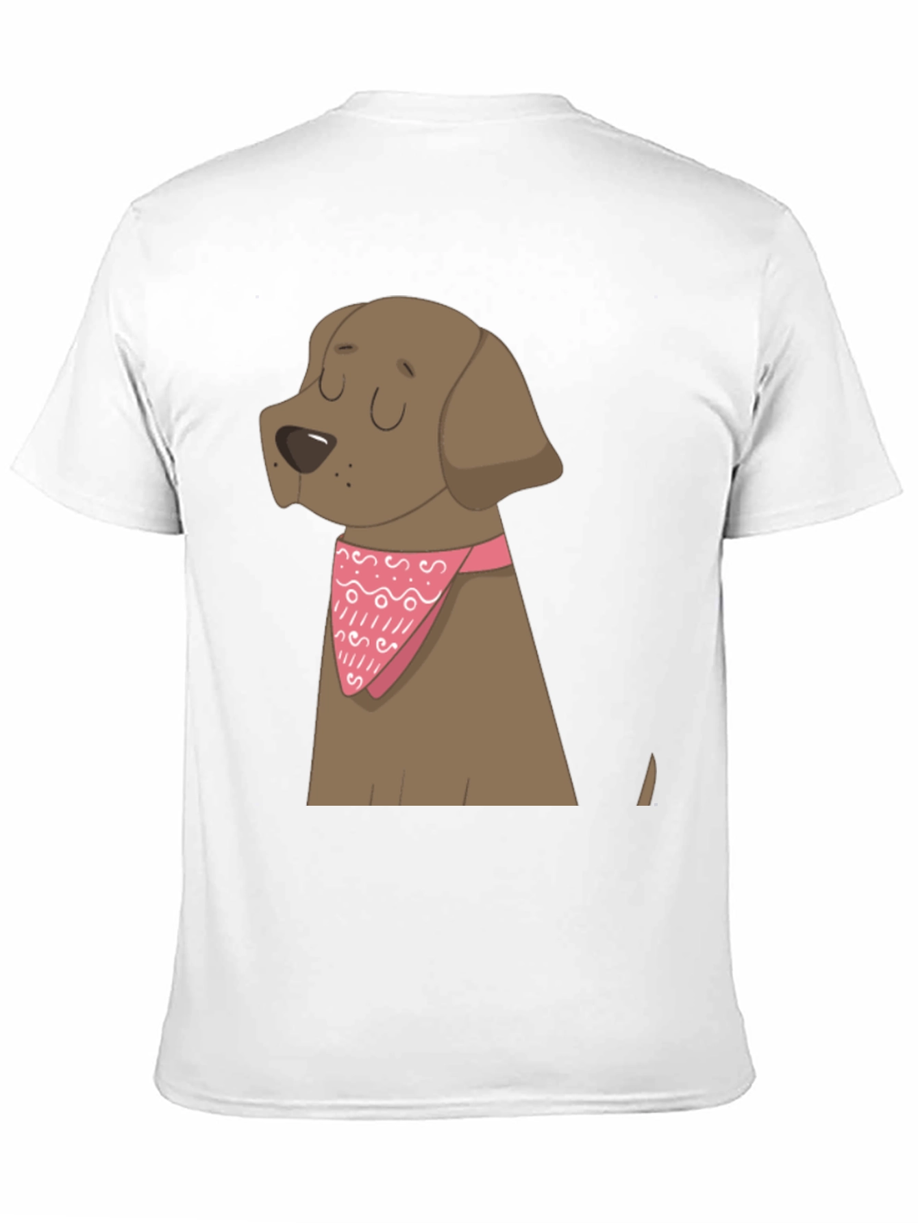 Black Dog Graphic T-Shirt, Black Cotton Blend view 11