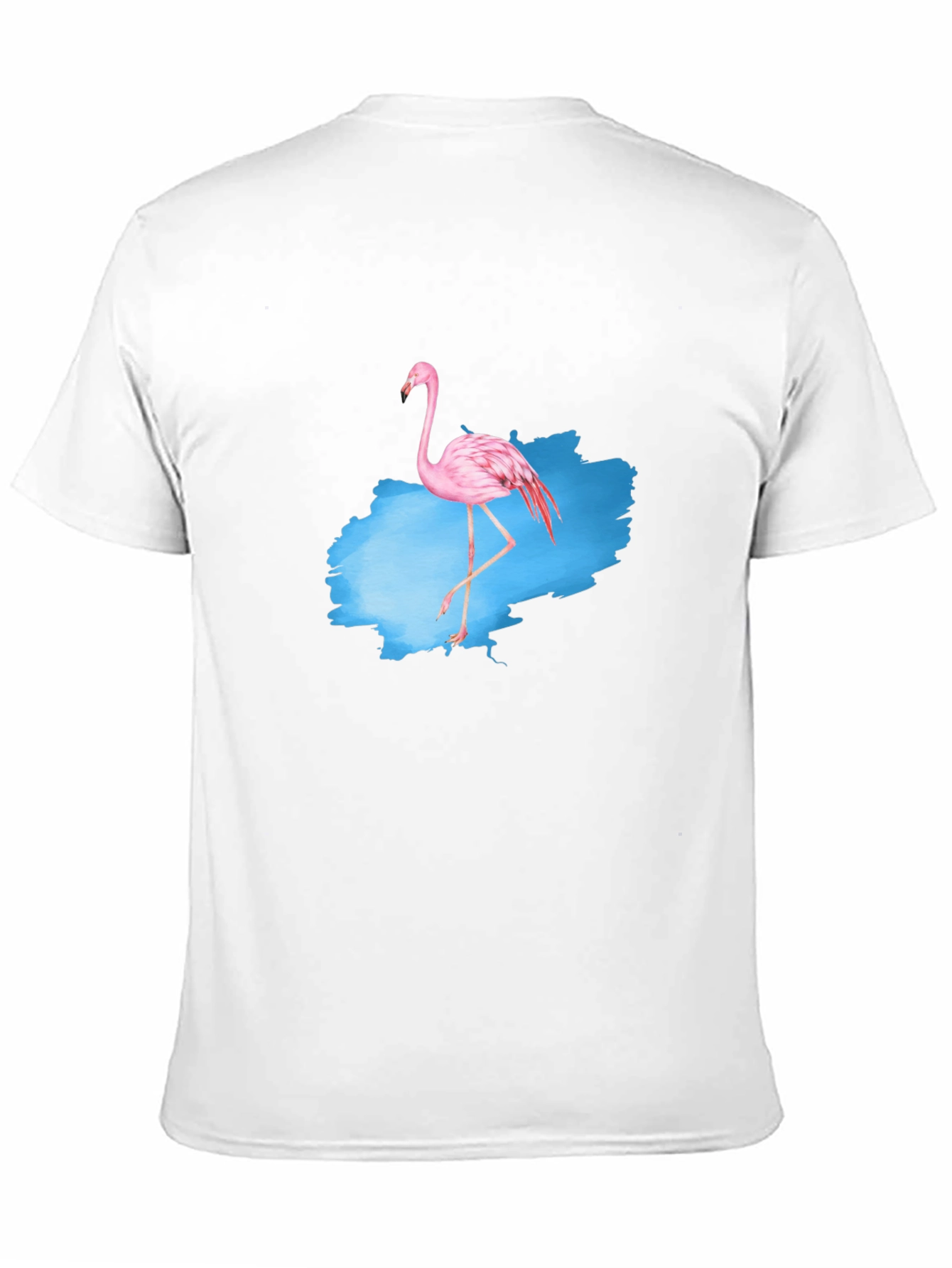 Black Flamingo Graphic Tee - Men's Black T-Shirt view 11