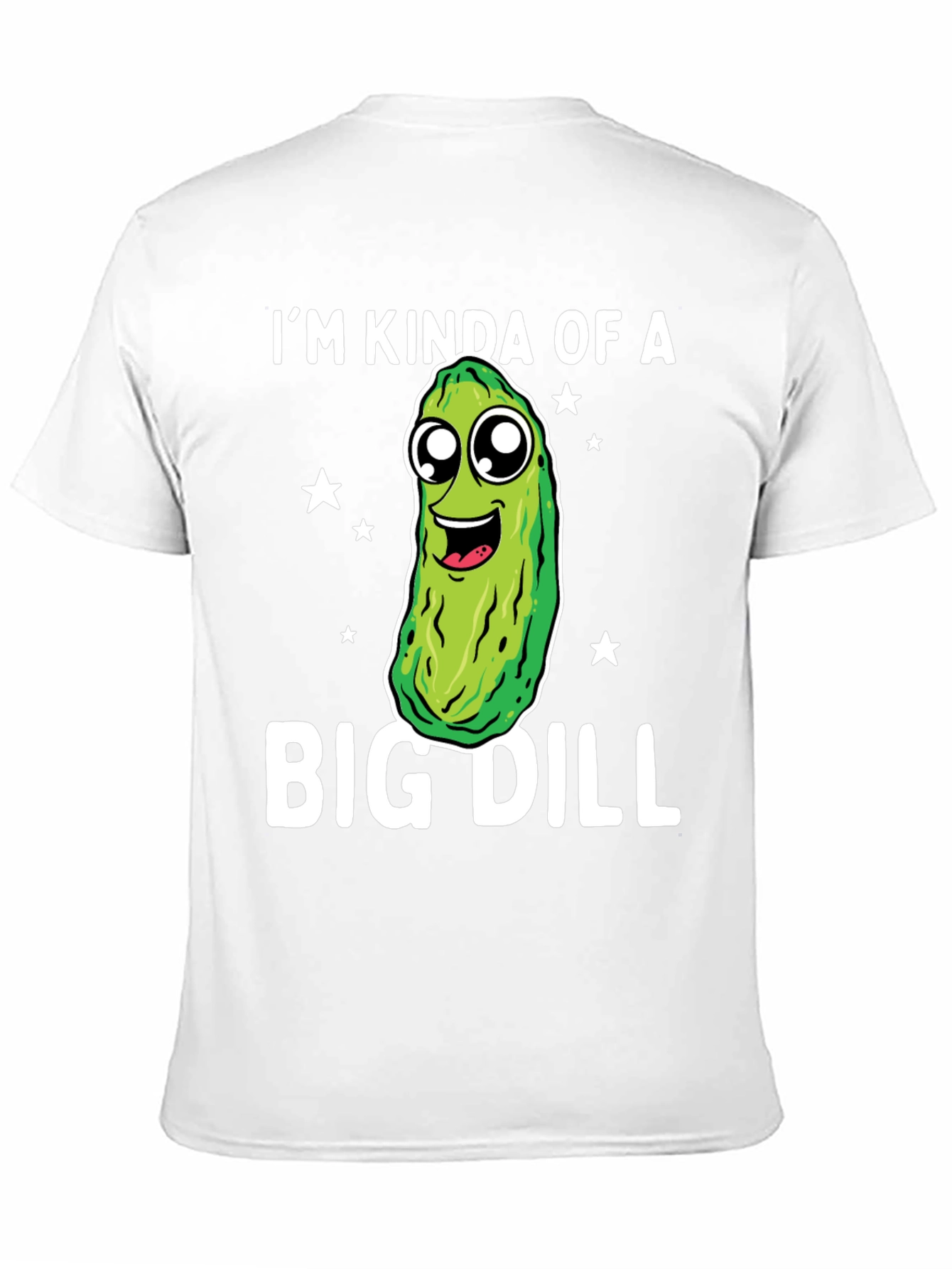 Black Big Dill Funny Graphic T-Shirt view 11