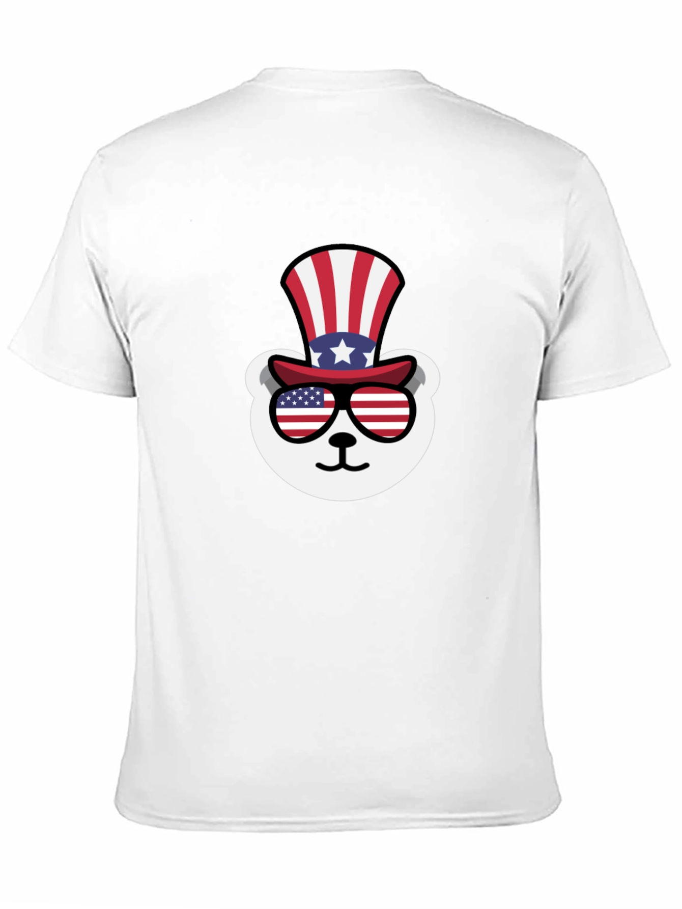 Black Patriotic Bear T-Shirt view 11