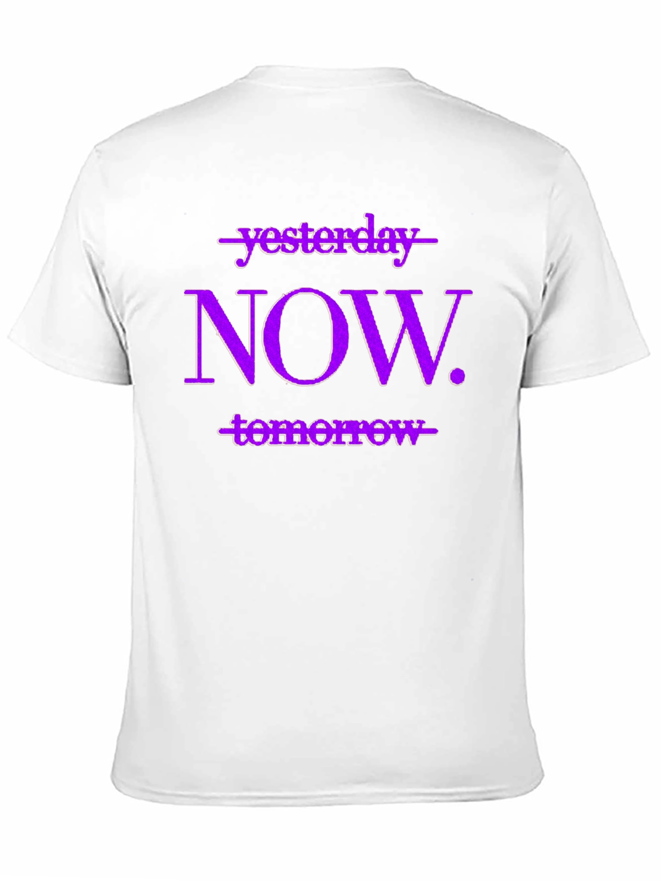 Black Yesterday, Now, Tomorrow Graphic Tee view 11