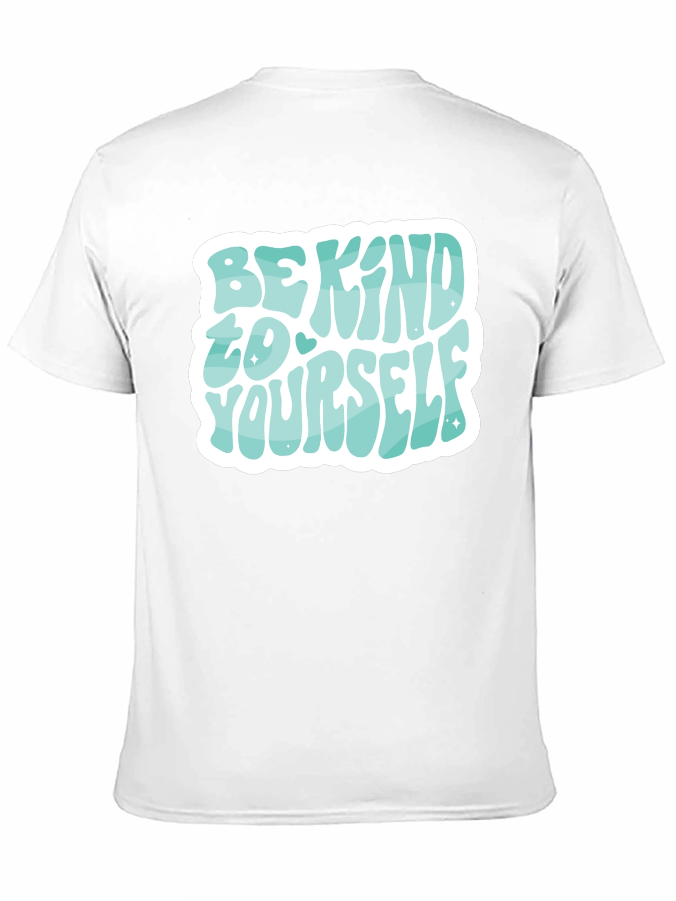 Black Be Kind to Yourself Graphic Tee view 11