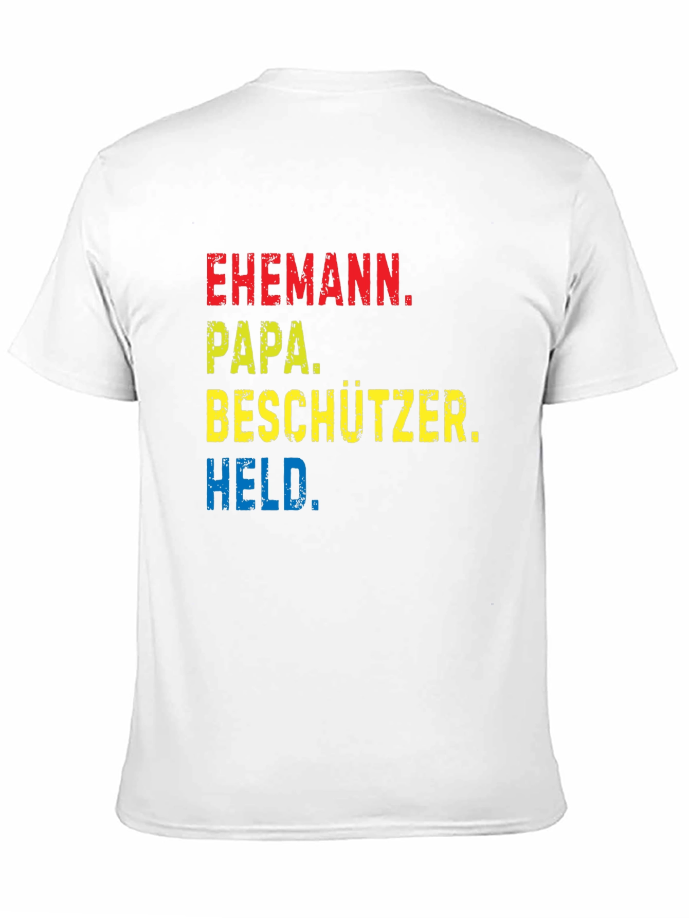 Black Ehemann Papa Beschützer Held Black T-Shirt view 11