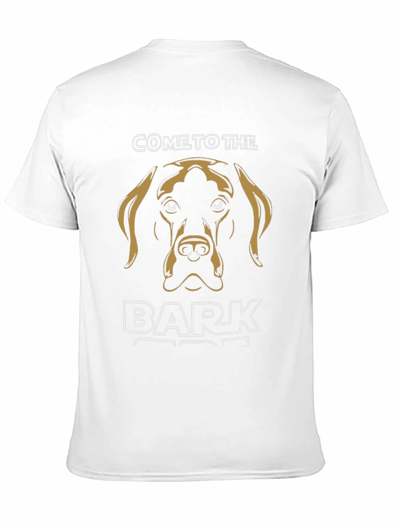 Black Come to the Bark Side T-Shirt view 11