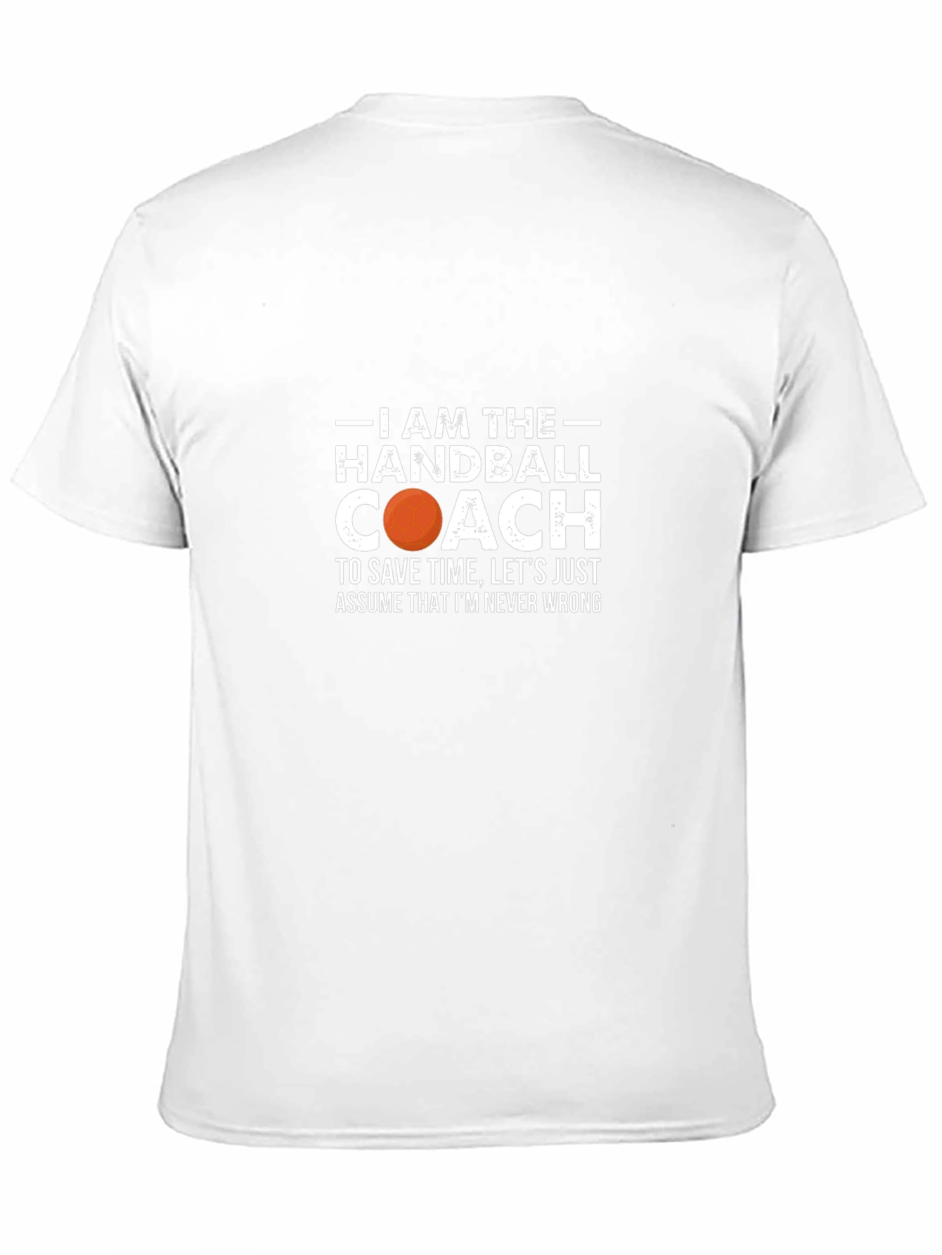 Black Handball Coach T-Shirt: Funny Gift for Coaches view 11