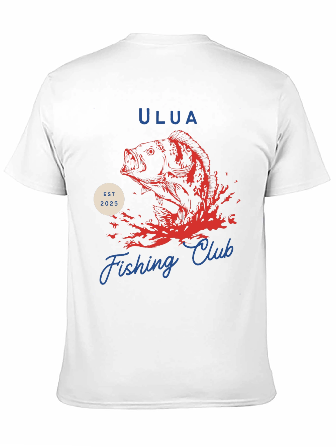 Black Ulua Fishing Club Black T-Shirt view 11