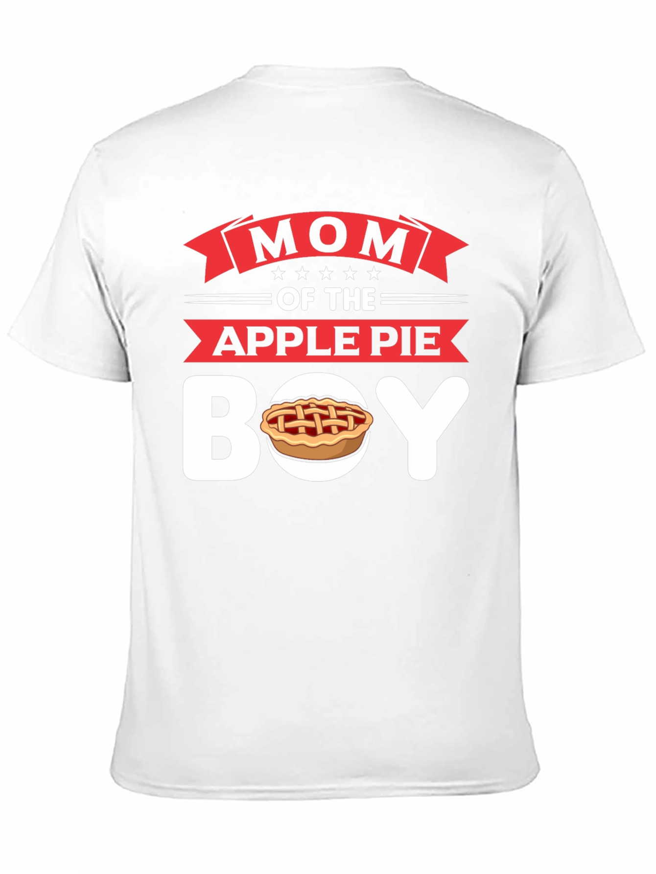 Black Mom of the Apple Pie Boy T-Shirt - Novelty Graphic Tee view 11