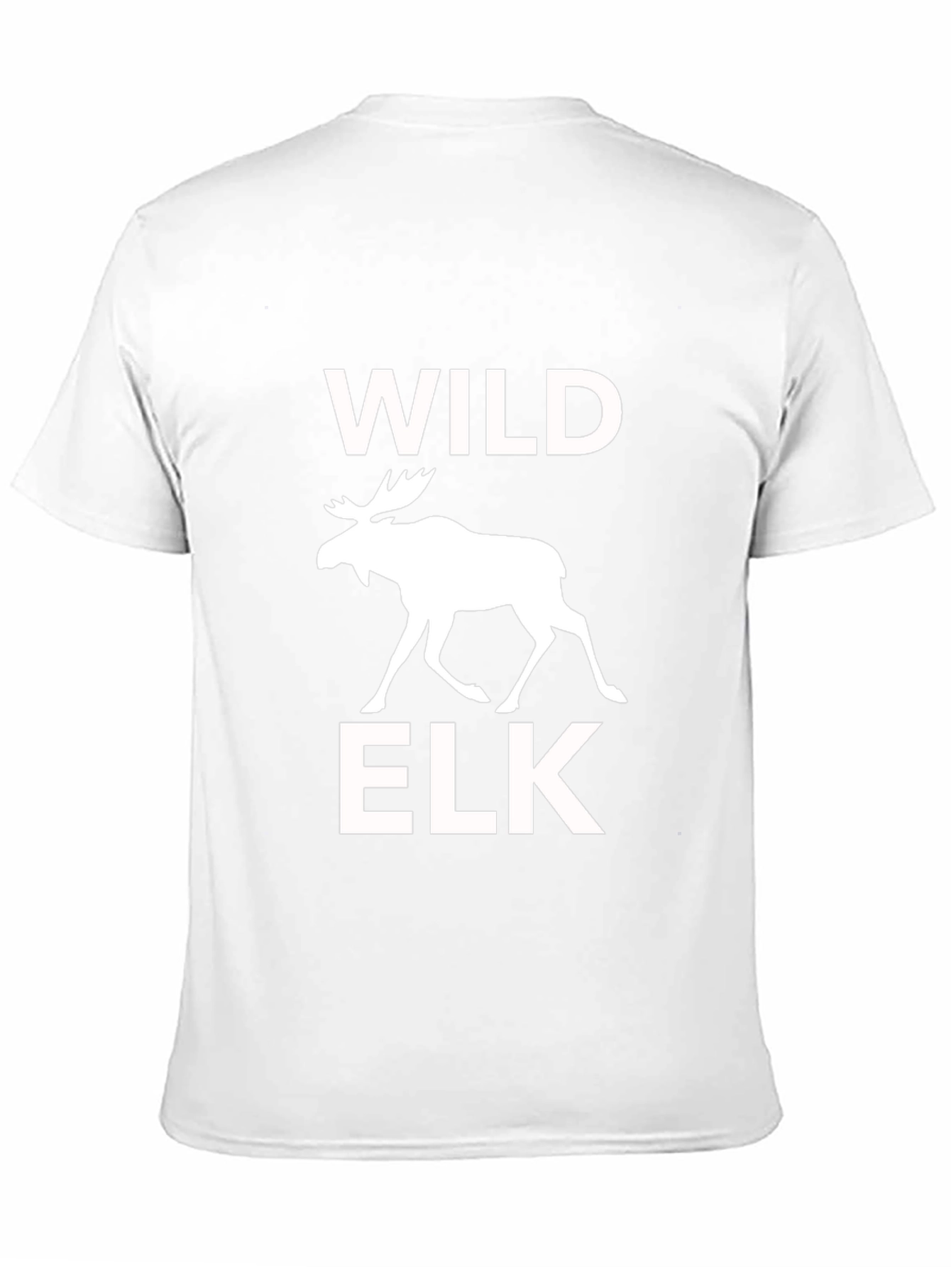 Black Wild Elk T-Shirt - Cool Nature Graphic Tee view 11