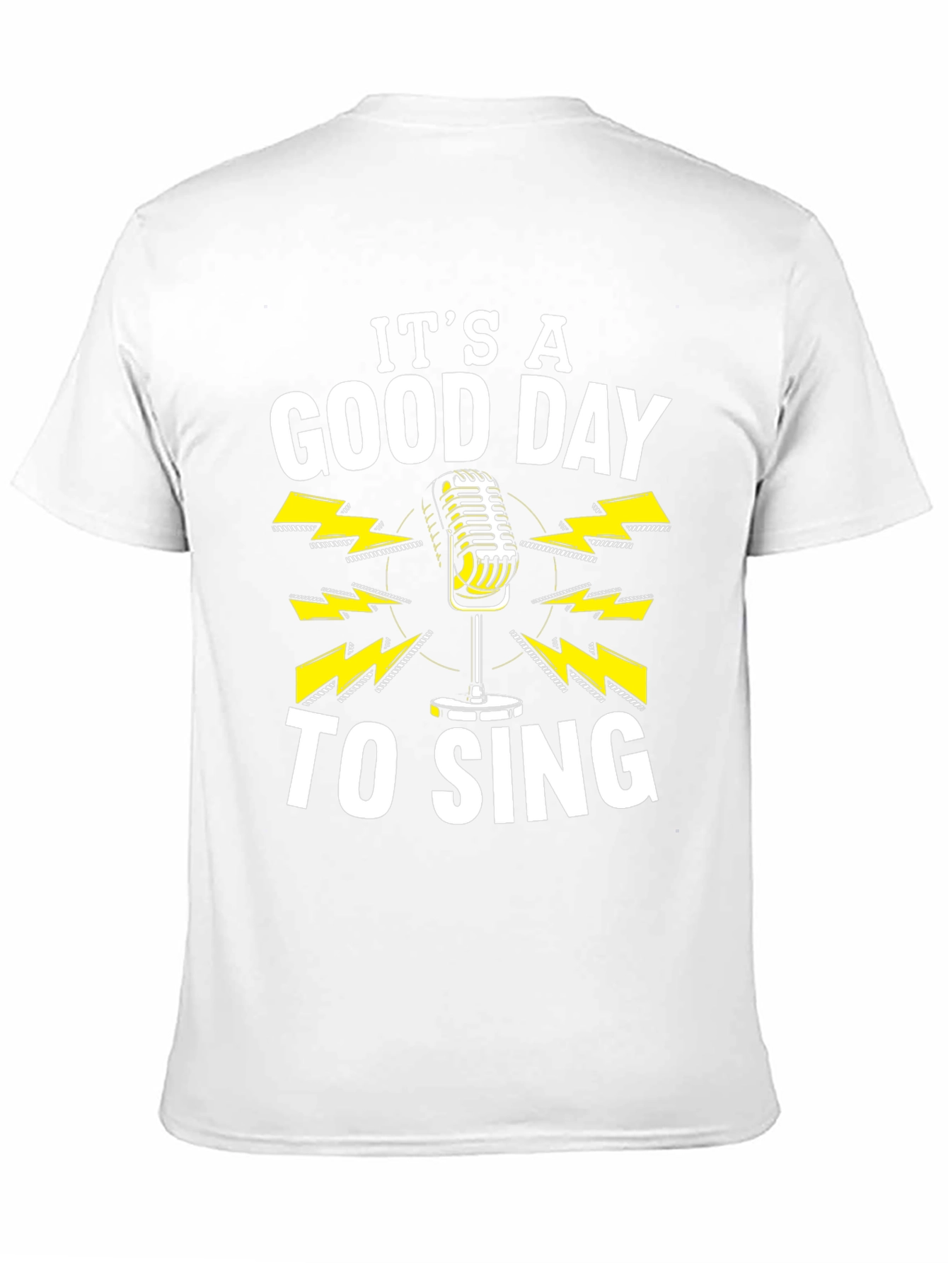 Black It's A Good Day To Sing T-Shirt view 11