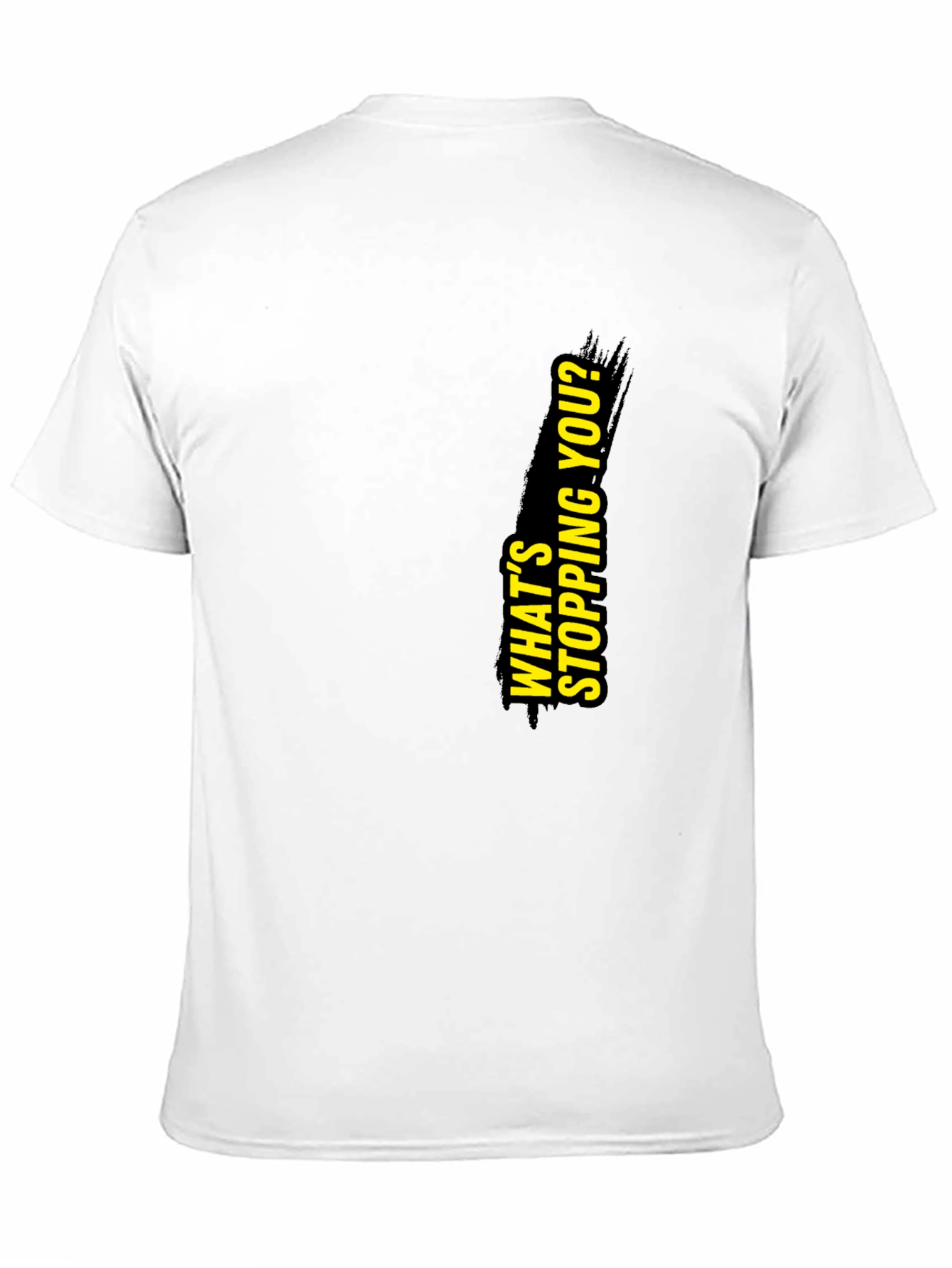 Black Motivational Black Graphic T-Shirt view 11