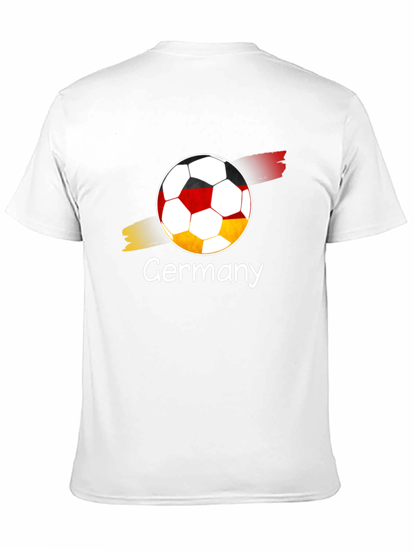 Black Germany Soccer T-Shirt - Black Graphic Tee view 11