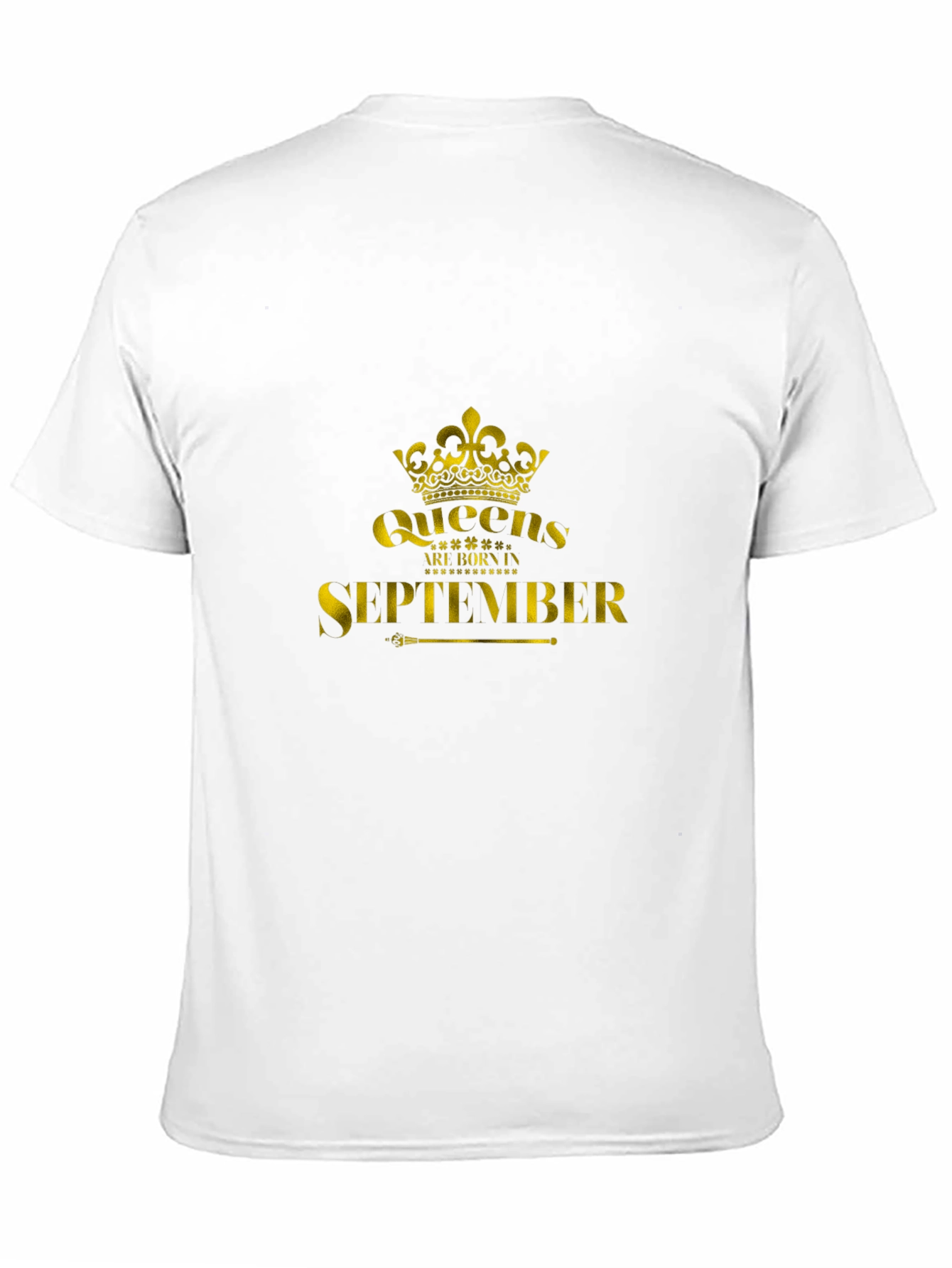 Black Queens are Born in September T-Shirt view 11