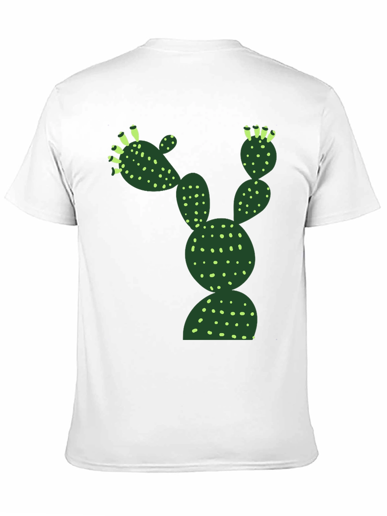 Black Cactus Graphic Tee - Desert Humor T-Shirt view 11