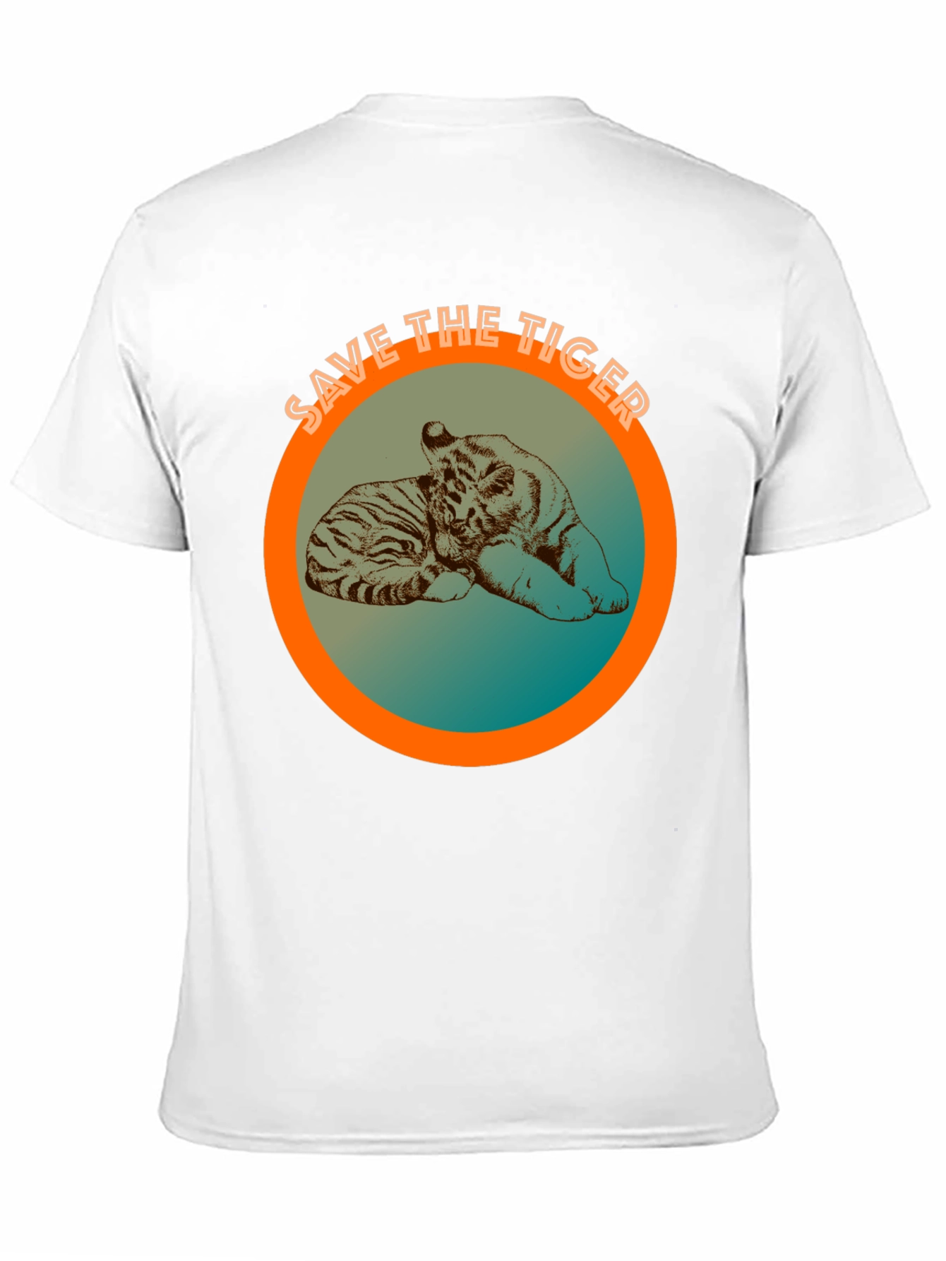 Black Save the Tiger Graphic Tee view 11