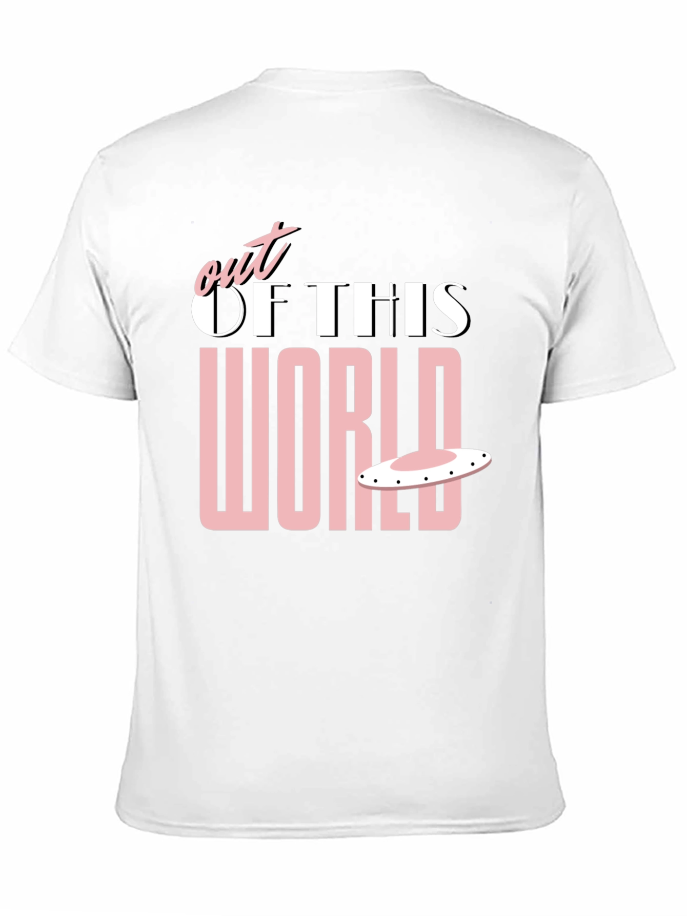 Black Out of This World Black Graphic T-Shirt view 11