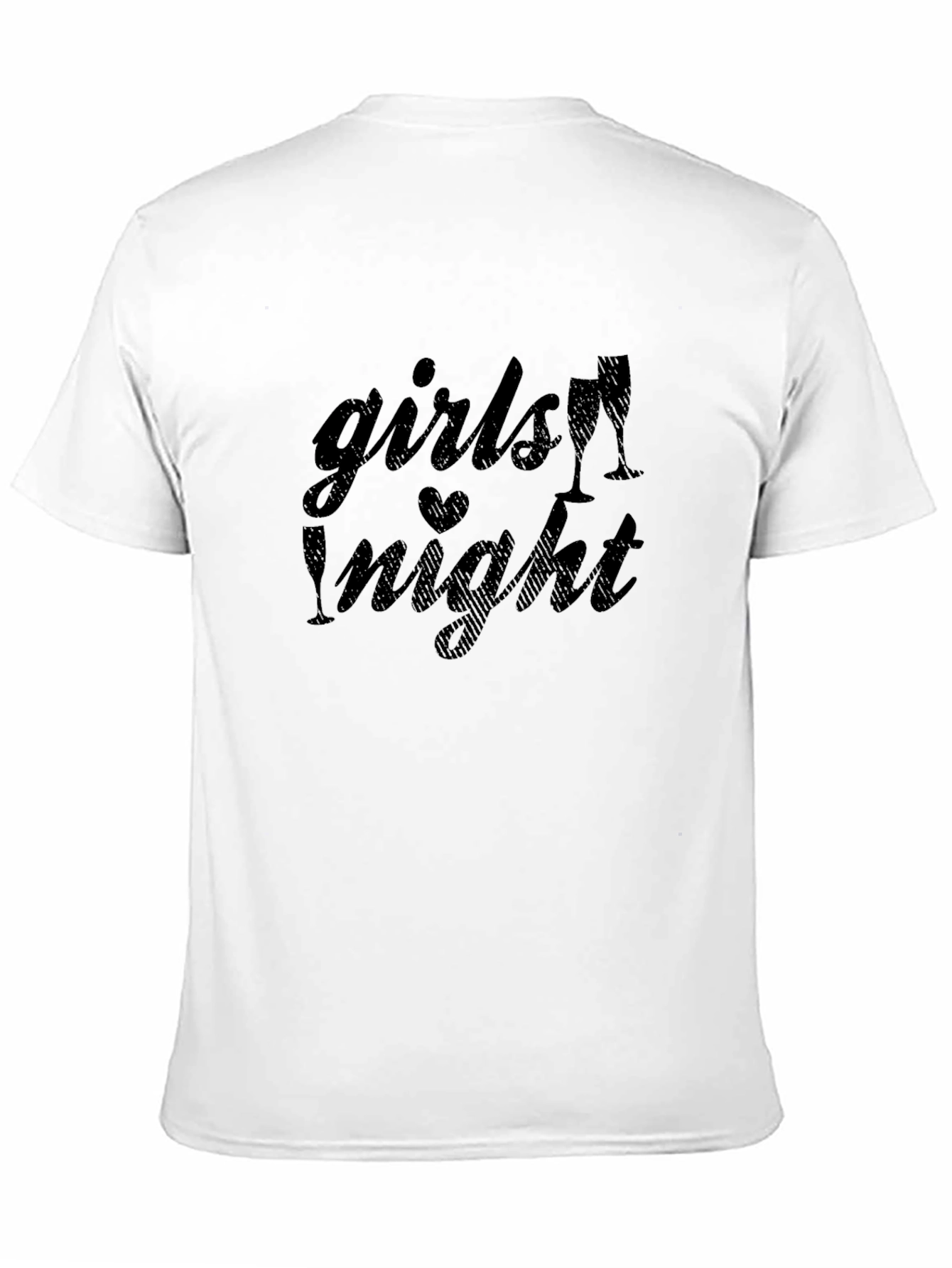 Black Girls Night Out T-Shirt - Fun Party Top view 11