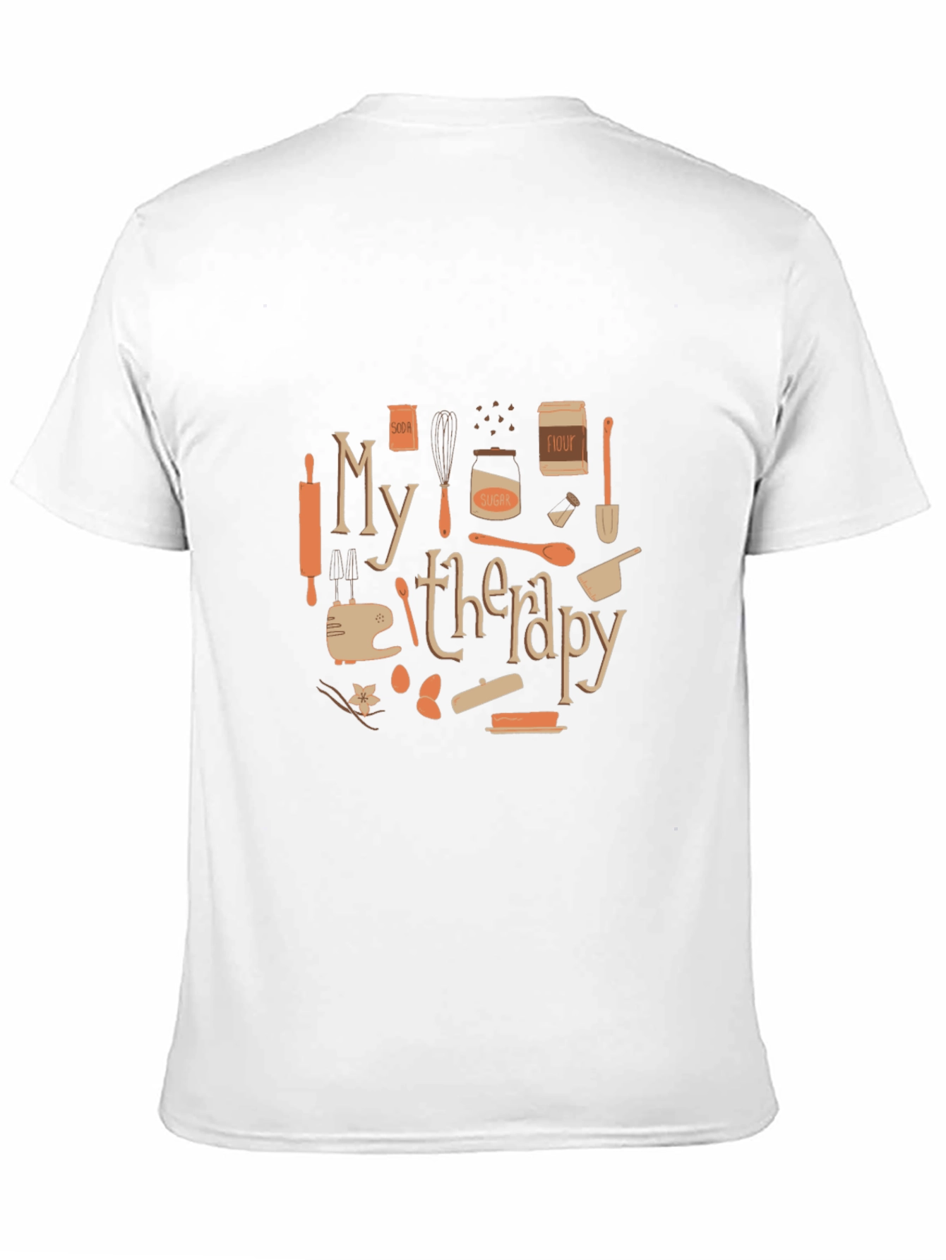 Black Baking Therapy T-Shirt - Baker's Delight view 11