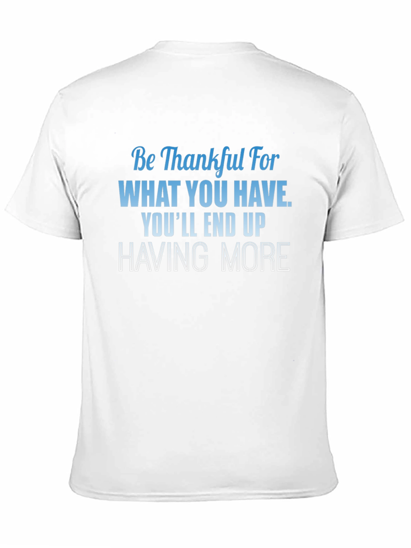 Black Be Thankful T-Shirt view 11
