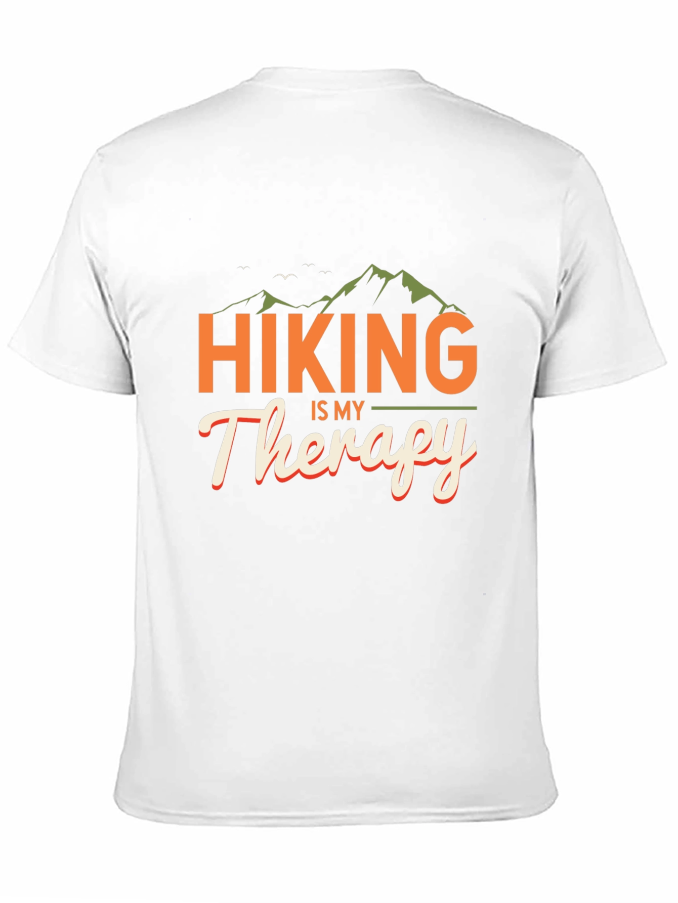 Black Hiking is My Therapy T-Shirt view 11