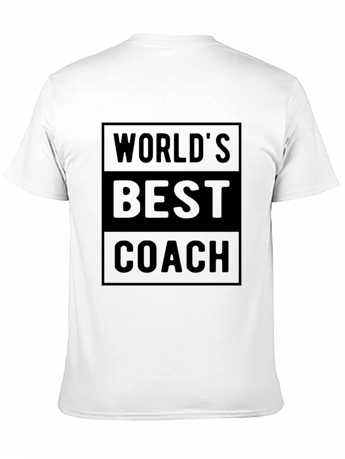 Black World's Best Coach Graphic T-Shirt view 11
