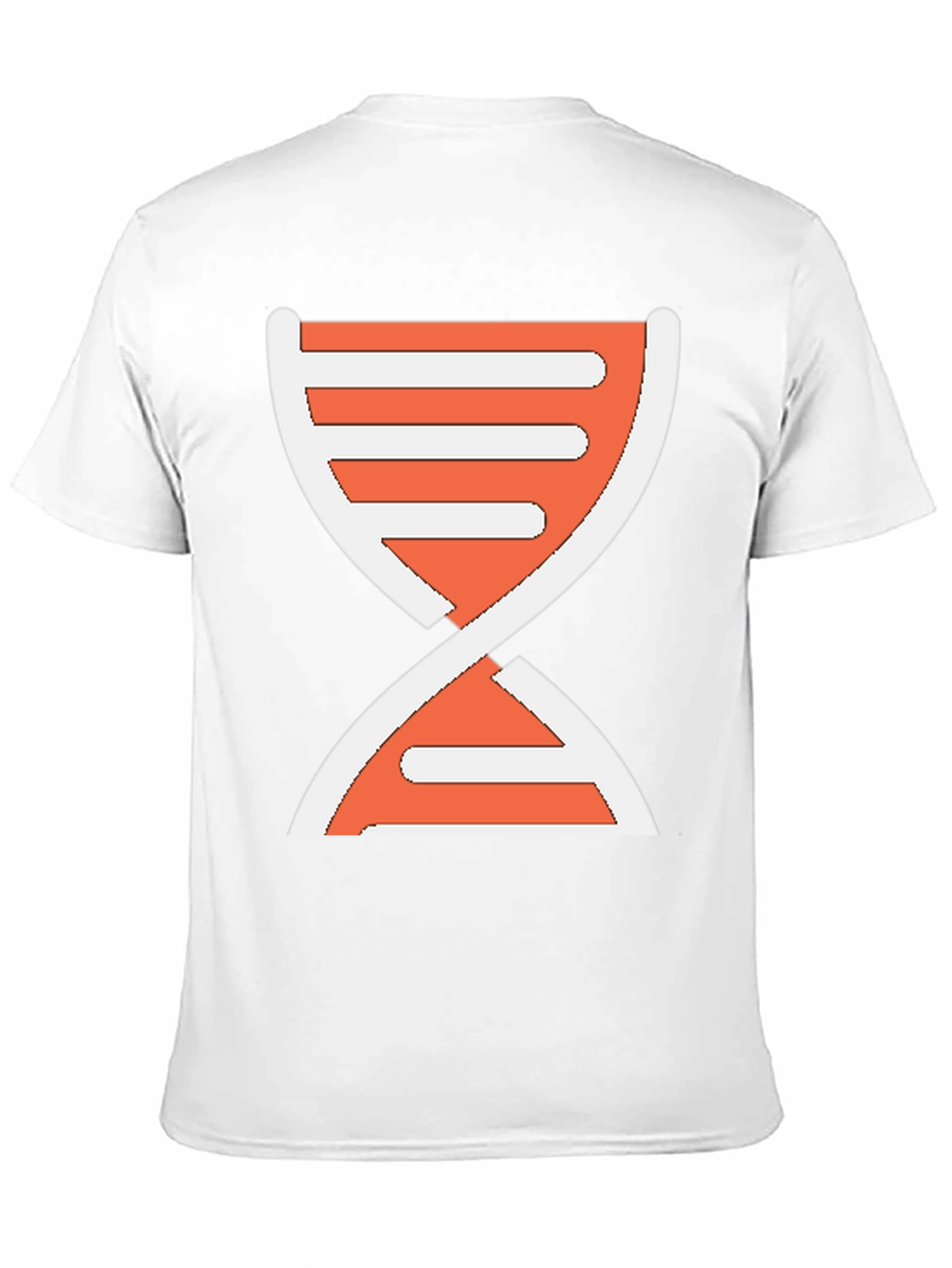 Black DNA Graphic Print T-Shirt - Casual Wear view 11