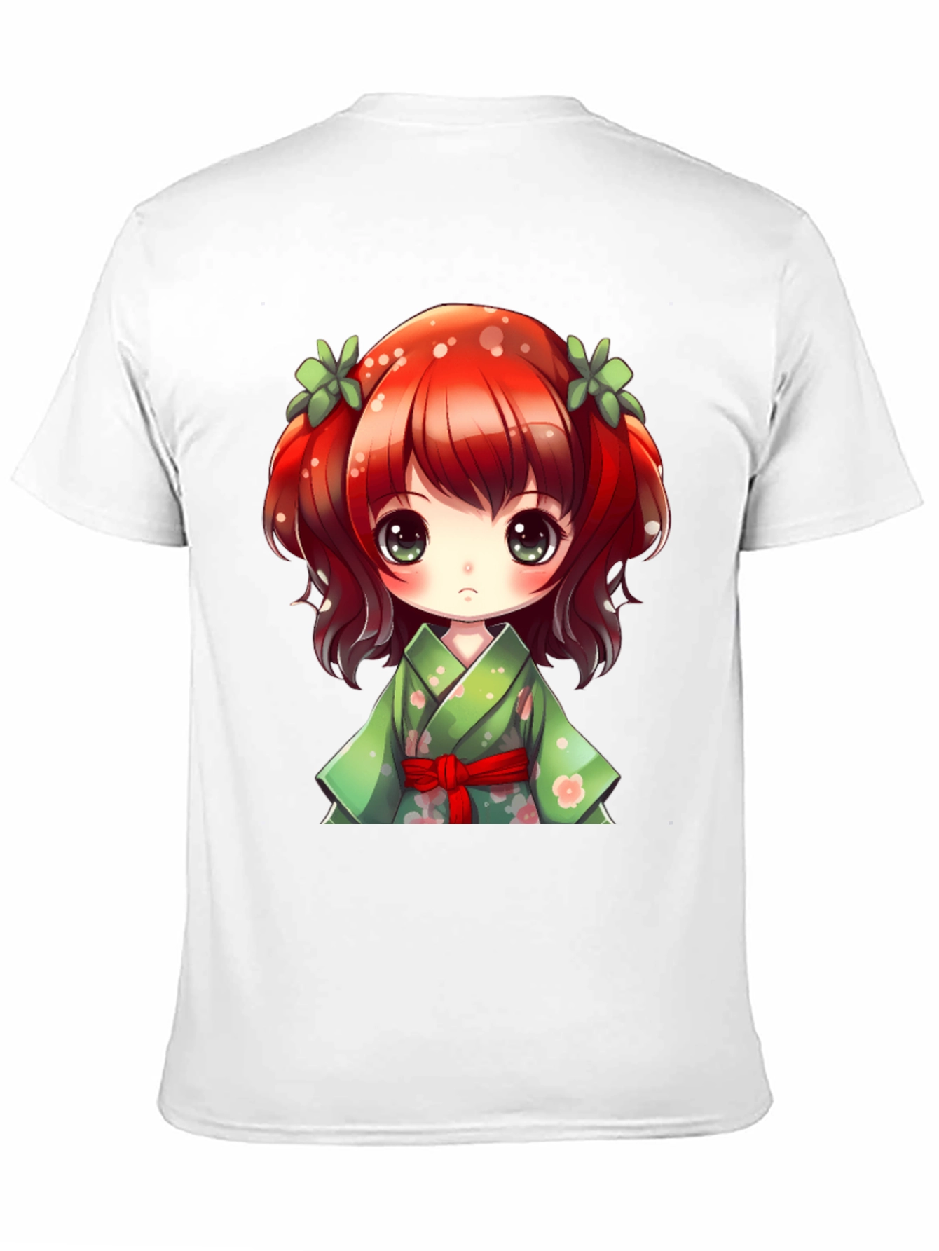 Black Anime Girl Graphic Tee - Kawaii Style view 11