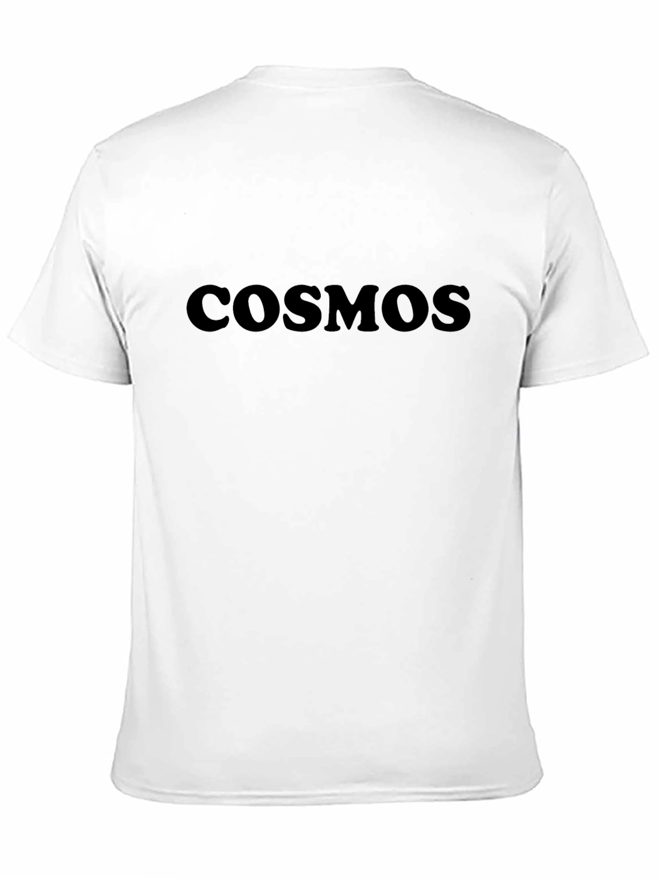 Black Cosmos Black Graphic Tee - Stylish Unisex T-Shirt view 11