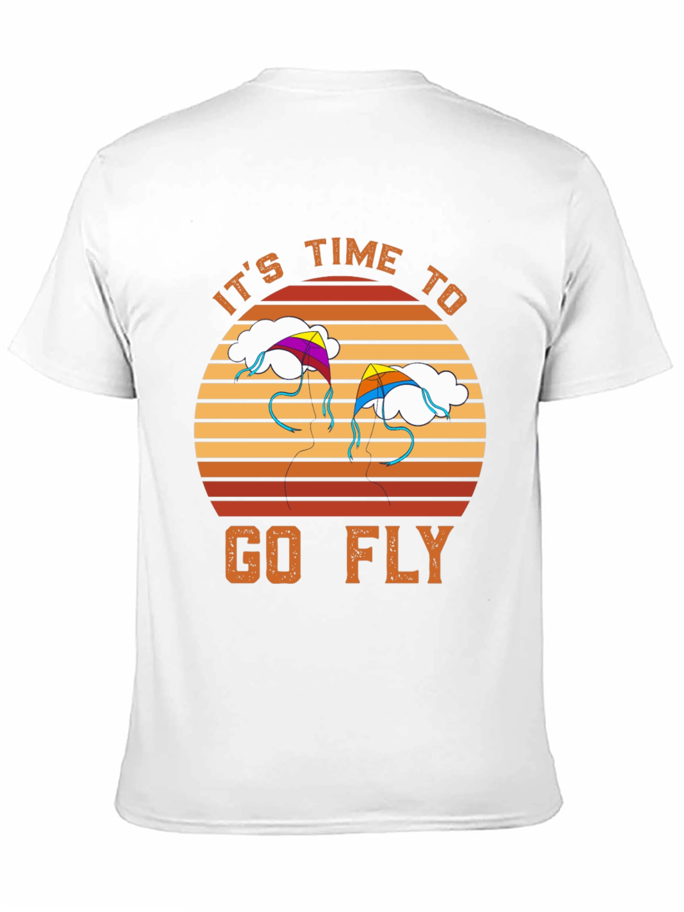 Black It's Time to Go Fly T-Shirt view 11