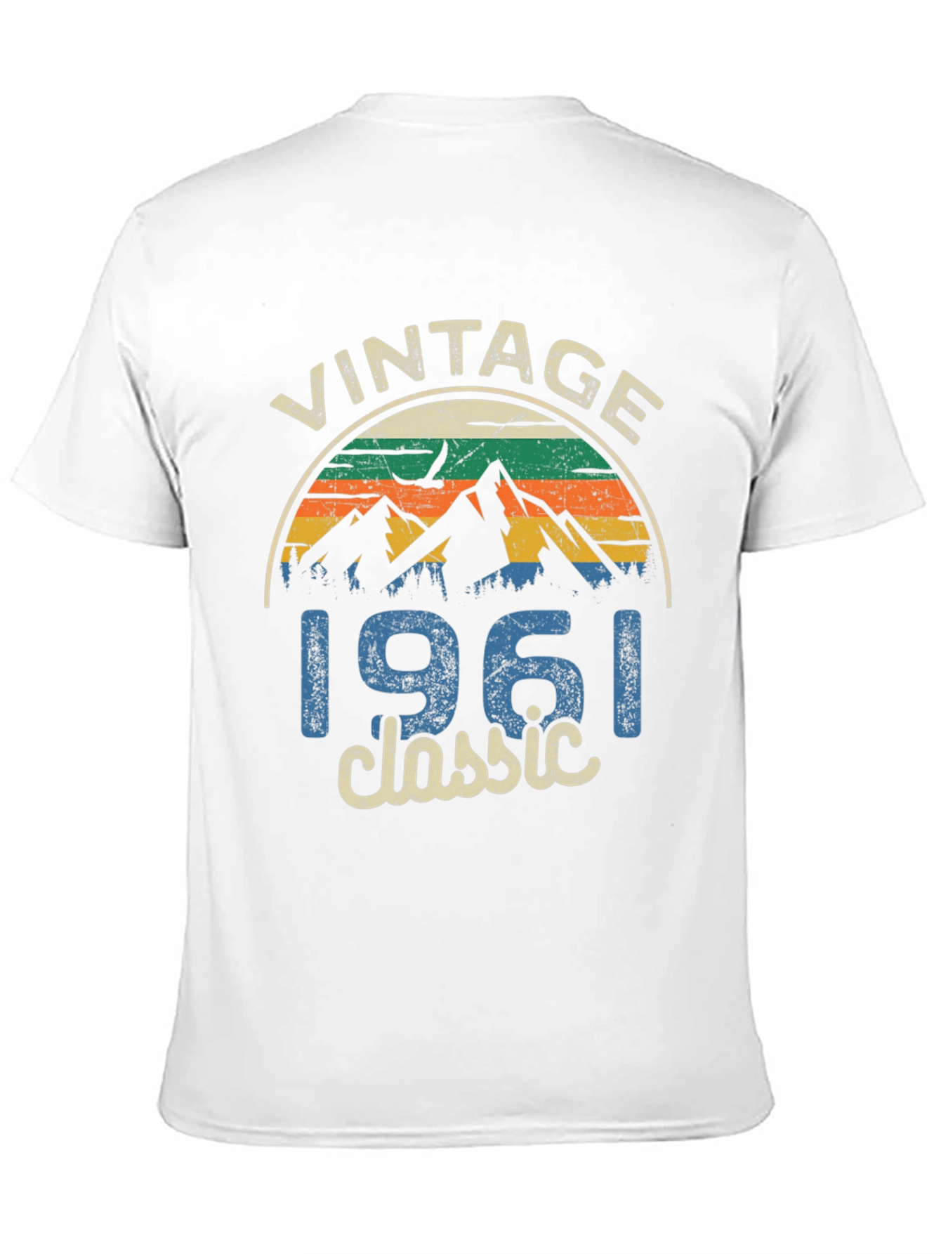 Black Vintage 1961 Classic Graphic T-Shirt view 11