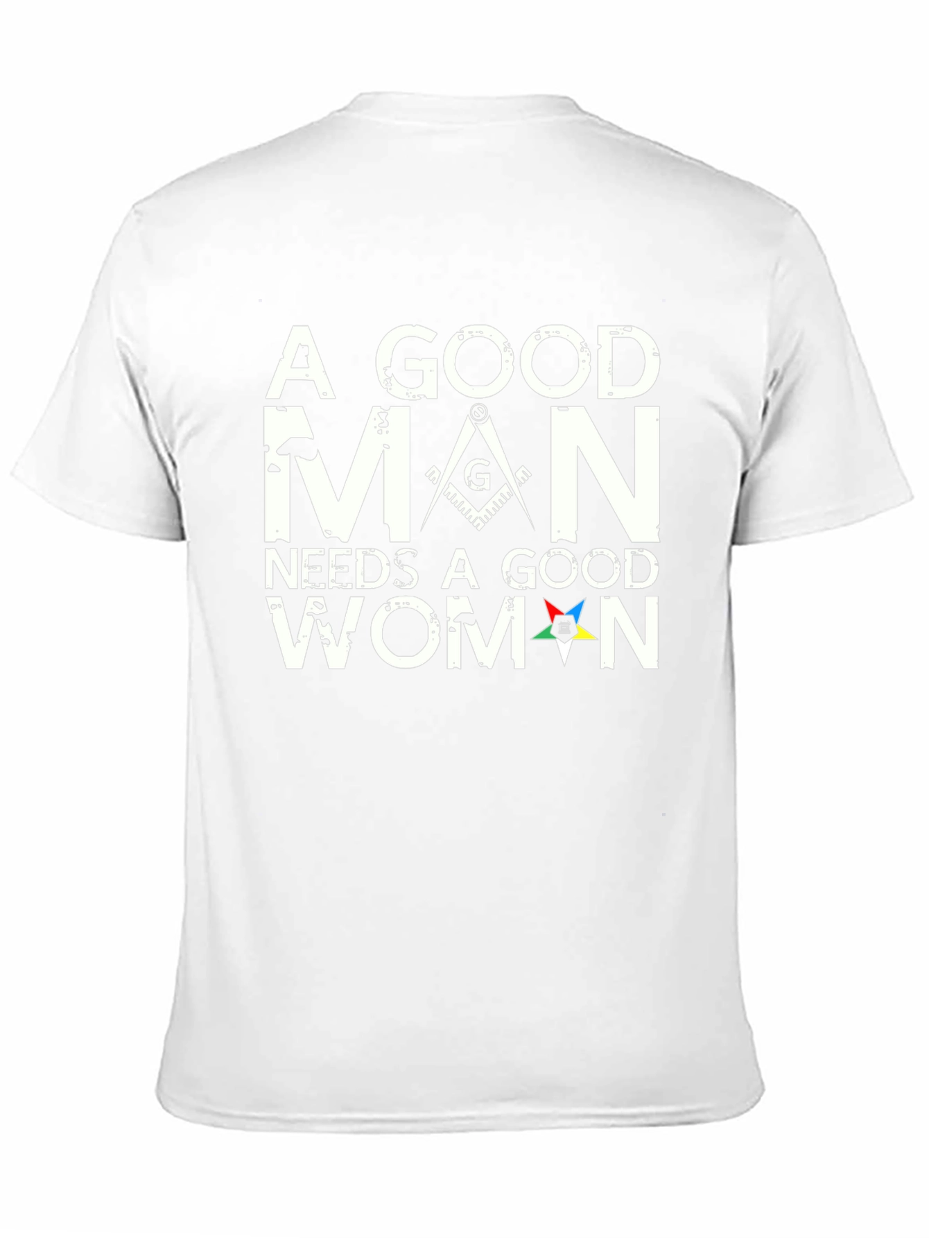 Black A Good Man Needs a Good Woman Graphic T-Shirt view 11