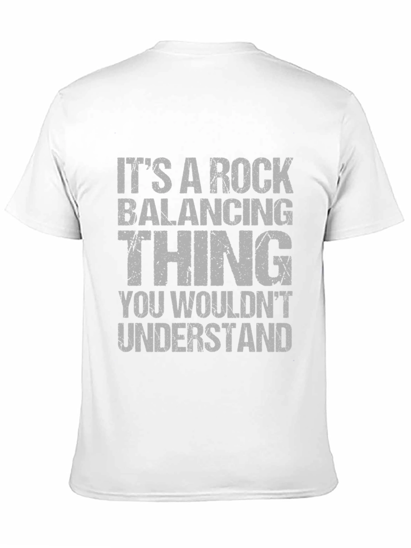 Black Rock Balancing Thing T-Shirt view 11