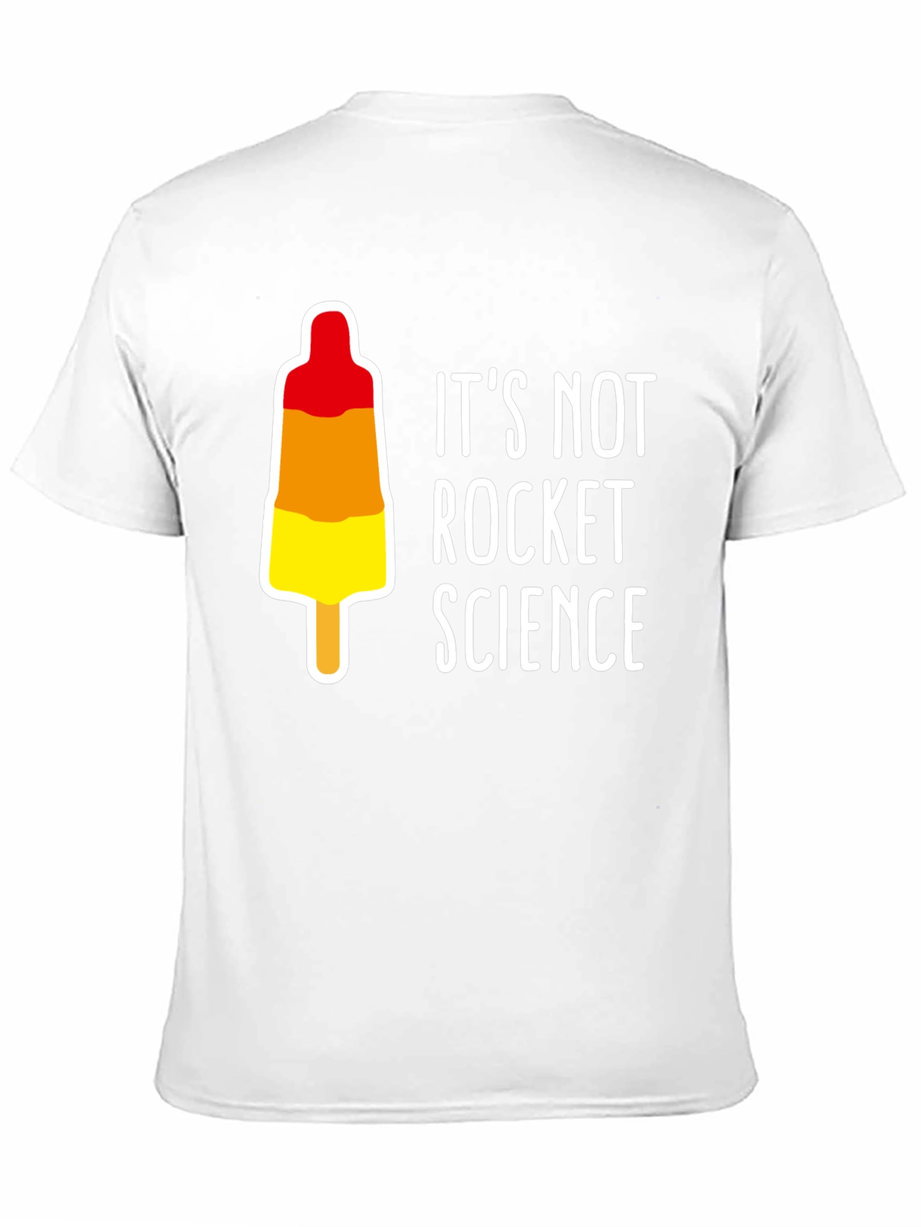 Black It's Not Rocket Science T-Shirt view 11