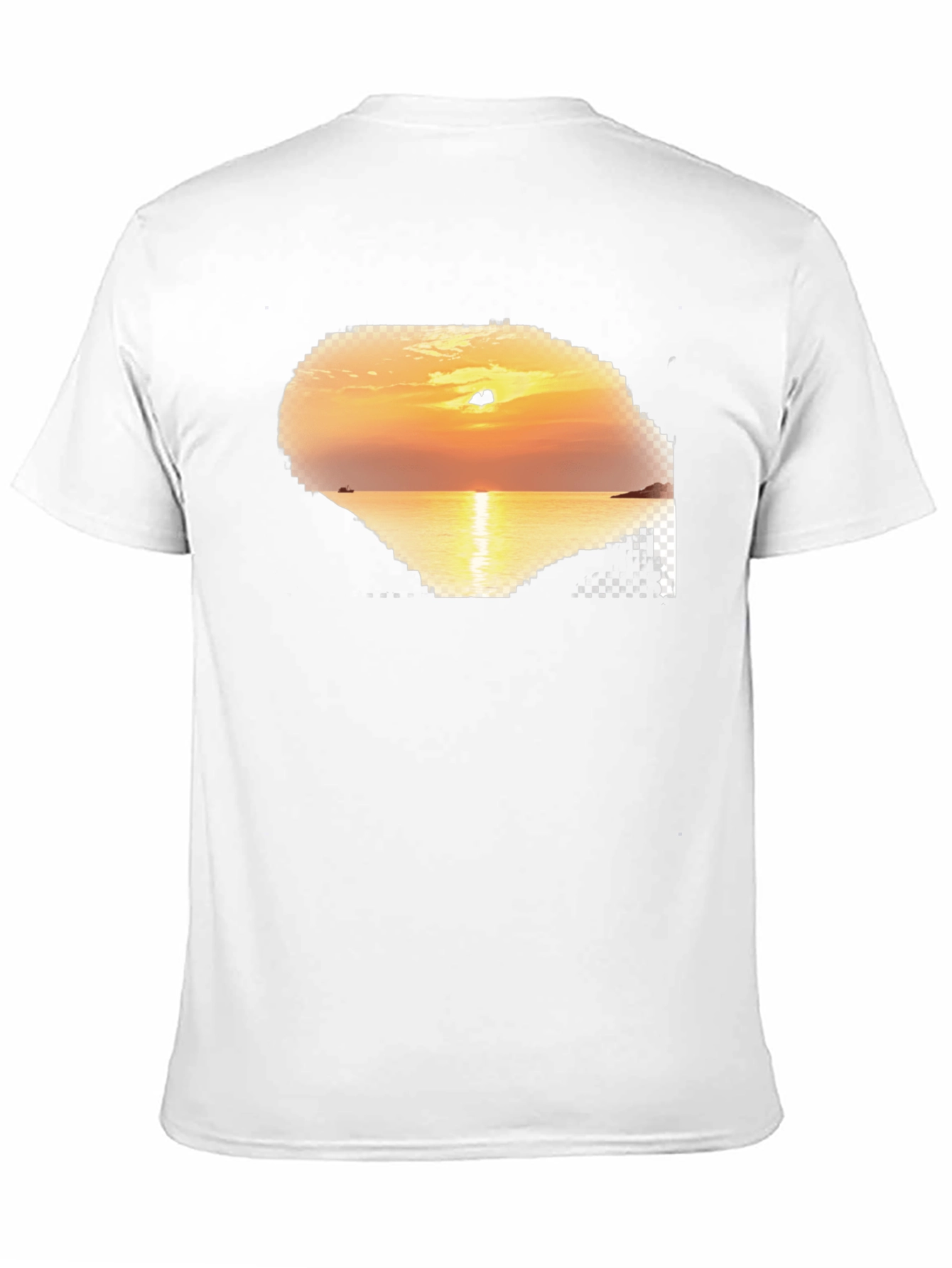 Black Sunset Beach Graphic Tee - Coastal Vibes view 11