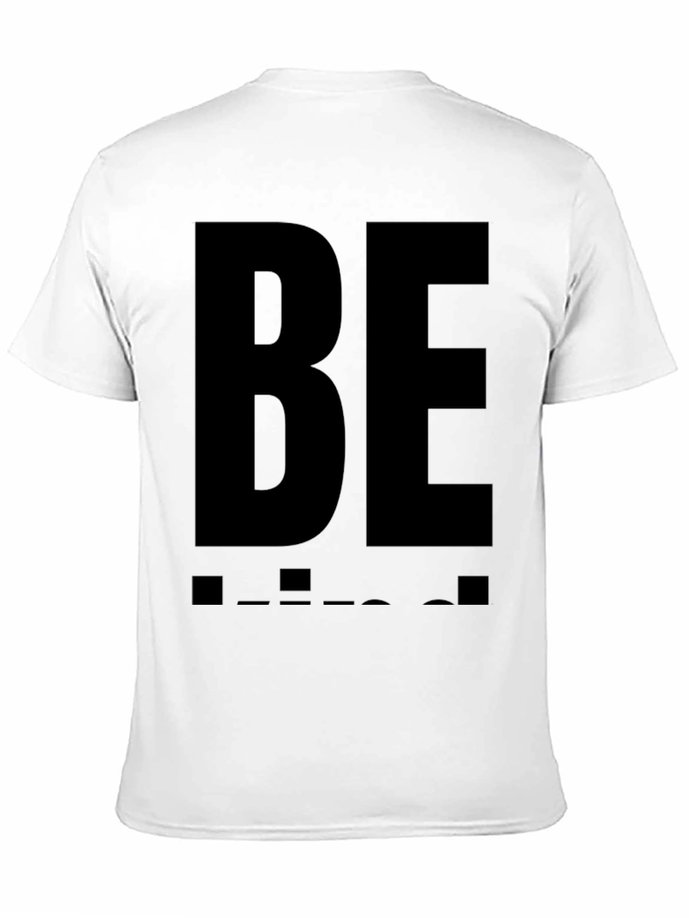 Black Be Kind Graphic Tee - Black Short Sleeve Casual Shirt view 11