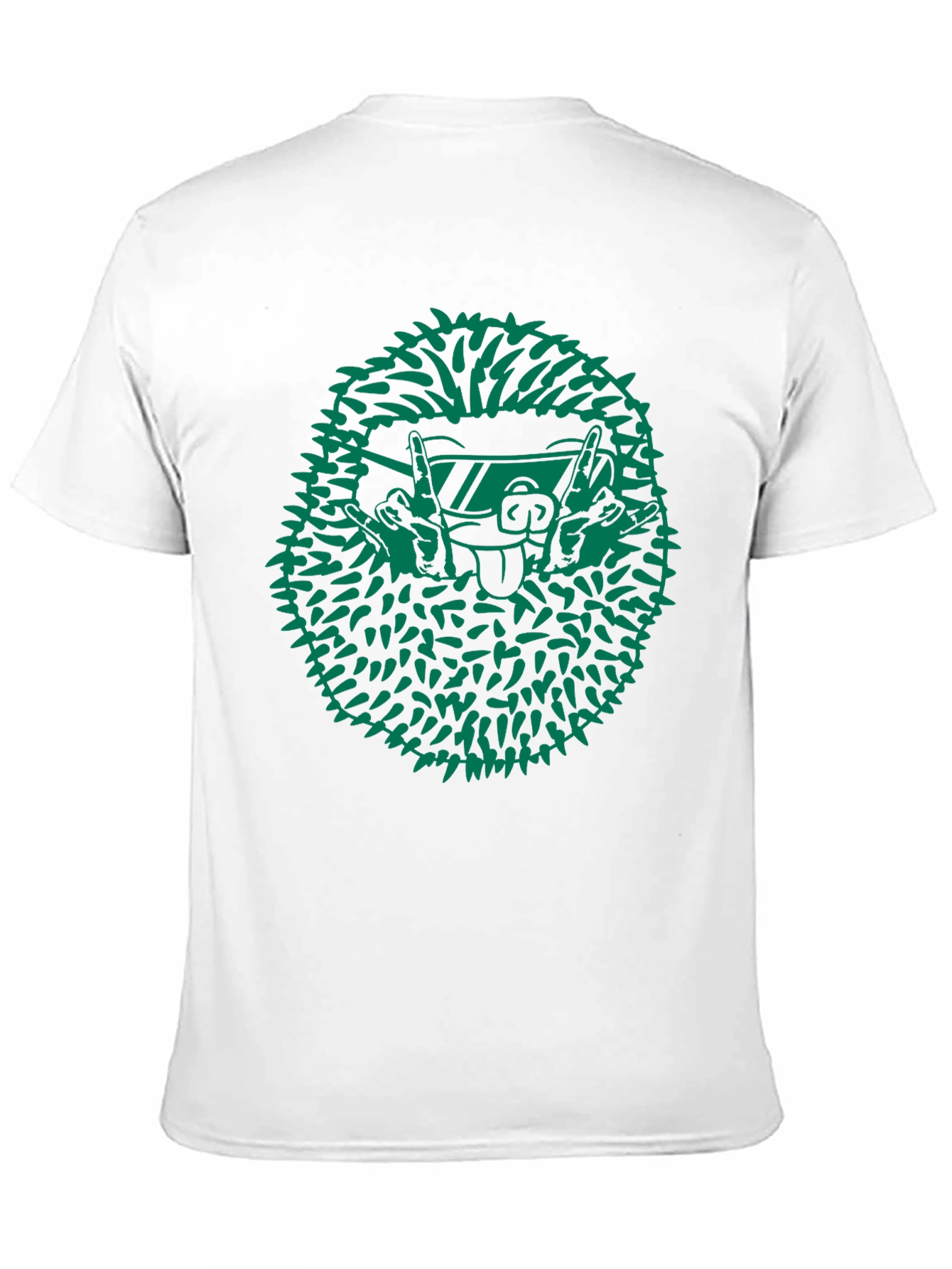 Black Cool Hedgehog Graphic Tee - Black Cotton view 11