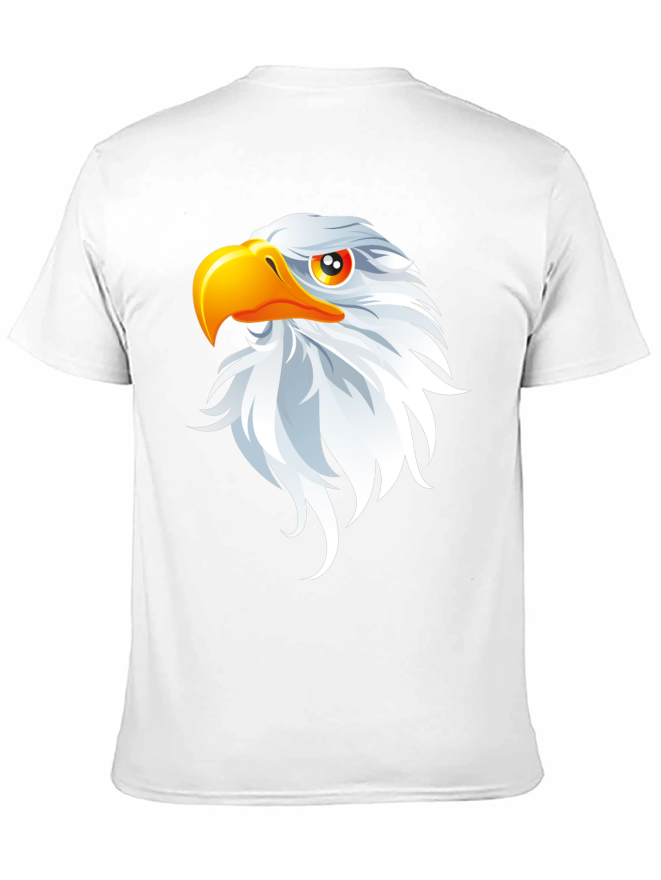 Black Eagle Graphic Black T-Shirt - Patriotic Design view 11