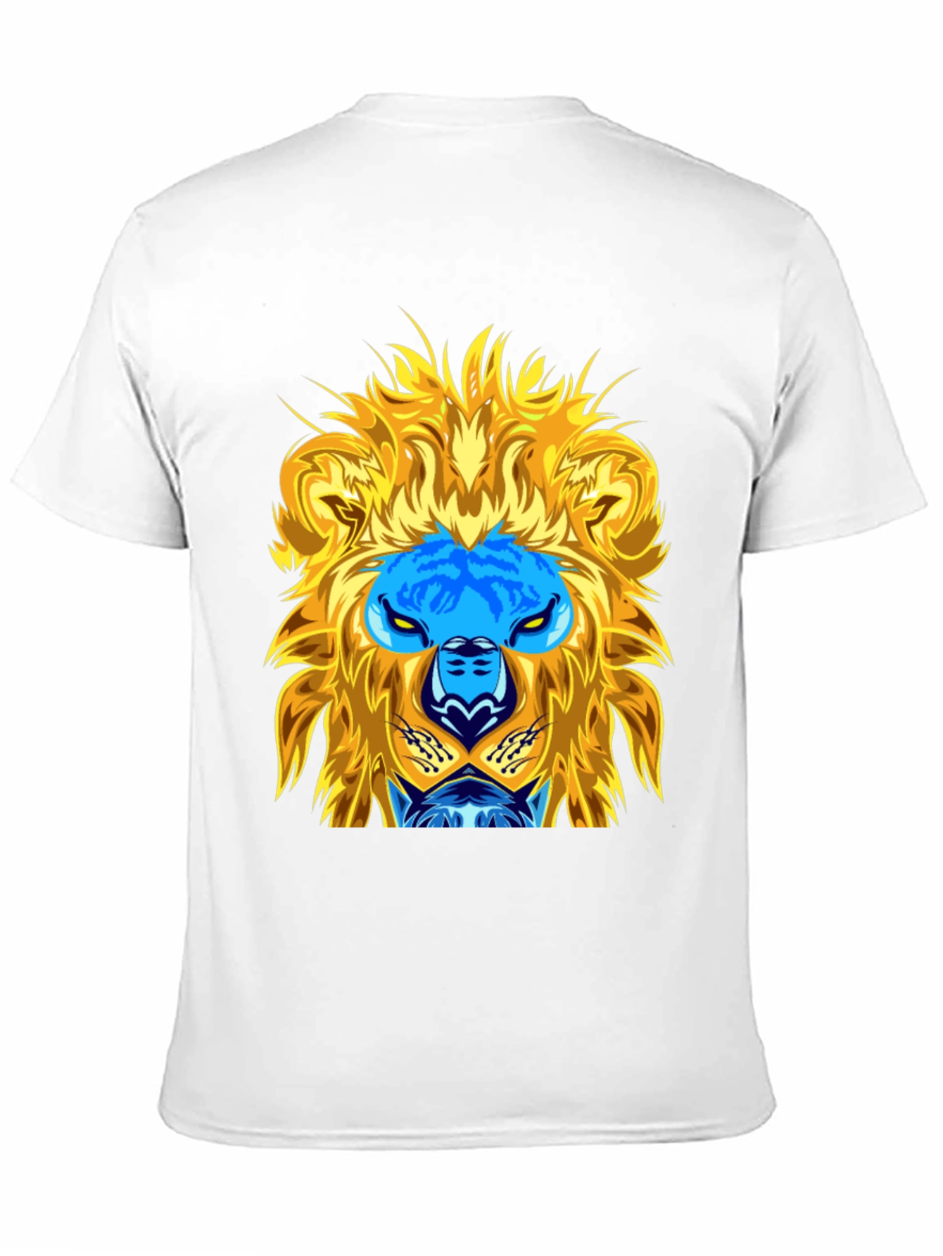 Black Lion Graphic Tee - Black Cotton Blend view 11