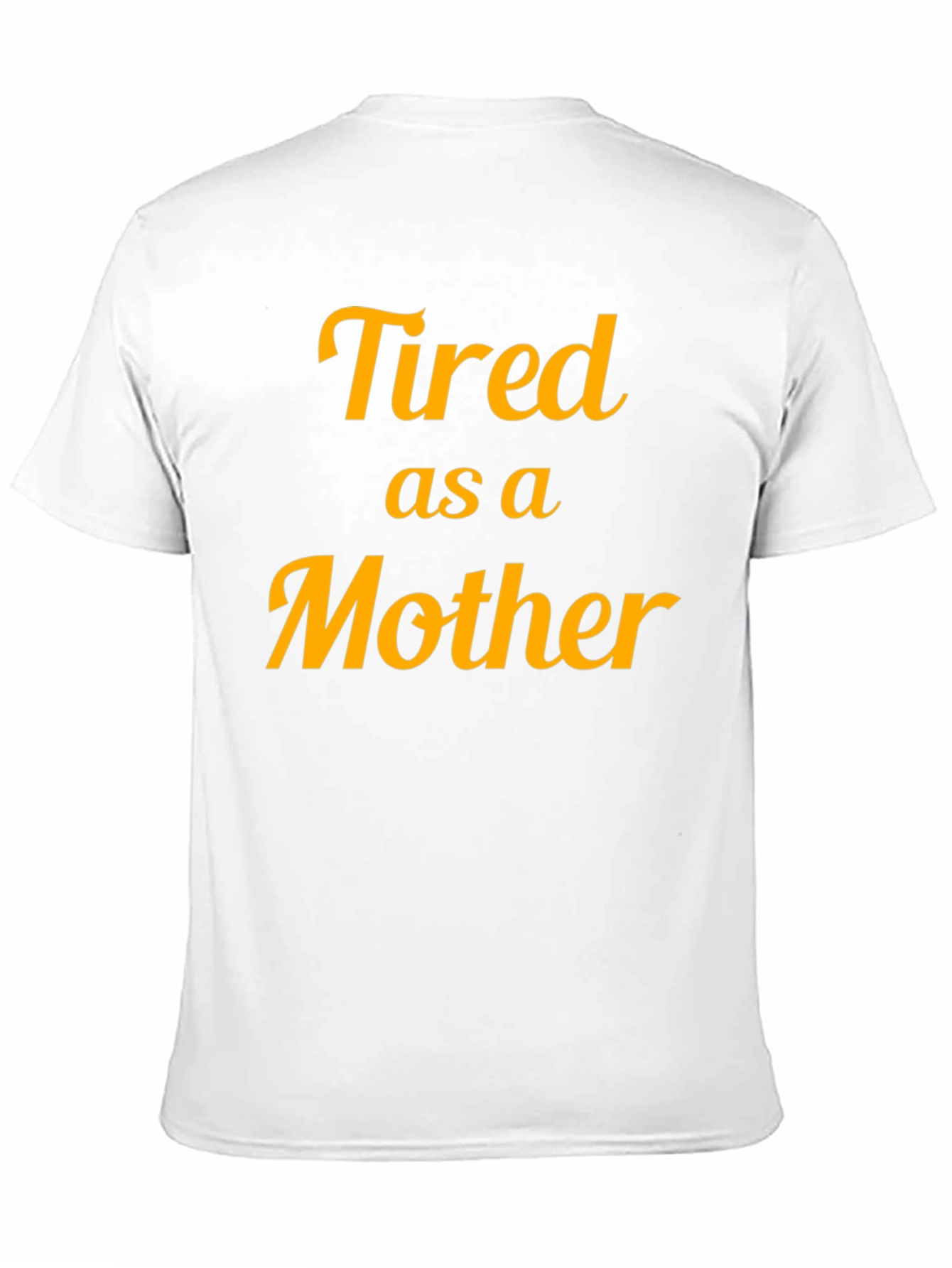 Black Tired as a Mother Black Tee view 11