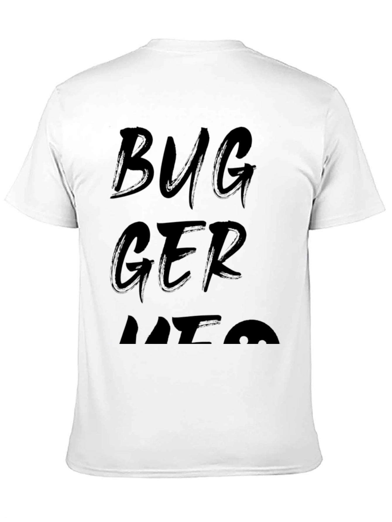 Black Bugger Off Graphic T-Shirt |  Men's Black Tee view 11