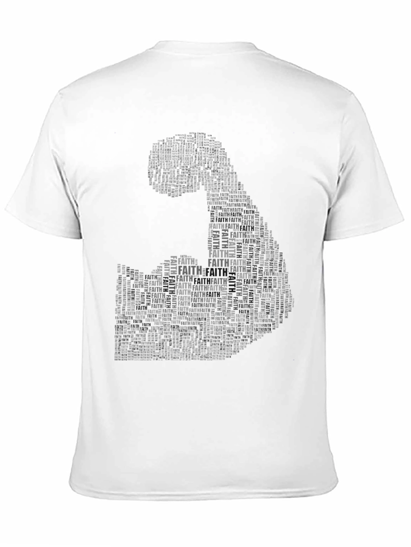 Black Faith Inspired Graphic Tee view 11