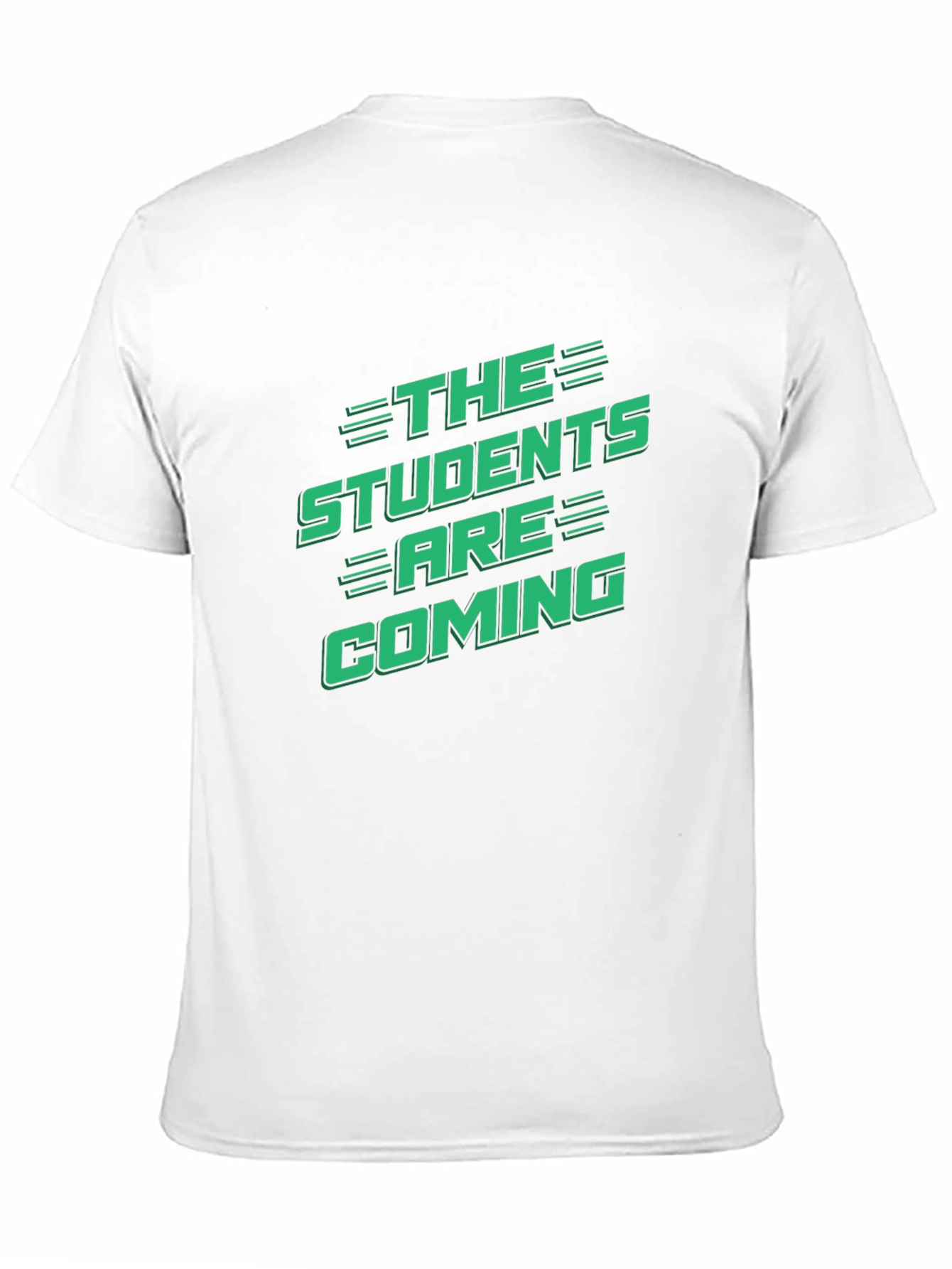 Black The Students Are Coming Graphic T-Shirt view 11