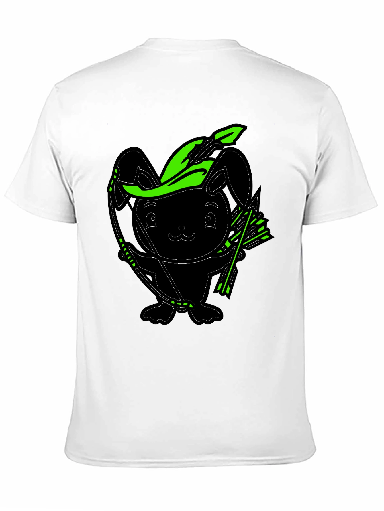 Bunny Archer Graphic Tee - Black - 11