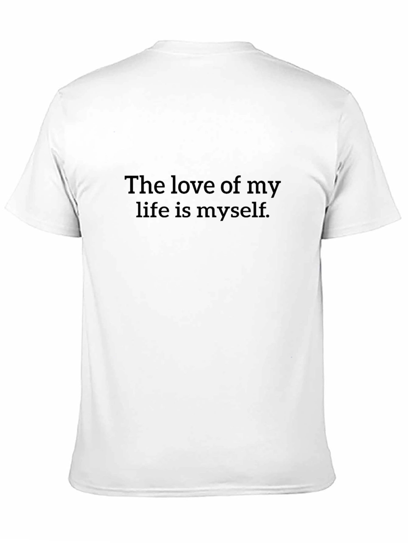 Black Self-Love Statement T-Shirt view 11