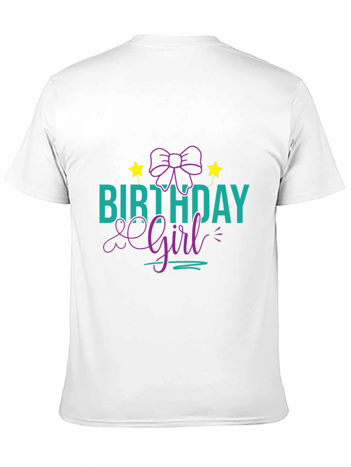 Black Birthday Girl T-Shirt - Fun Celebration Tee view 11