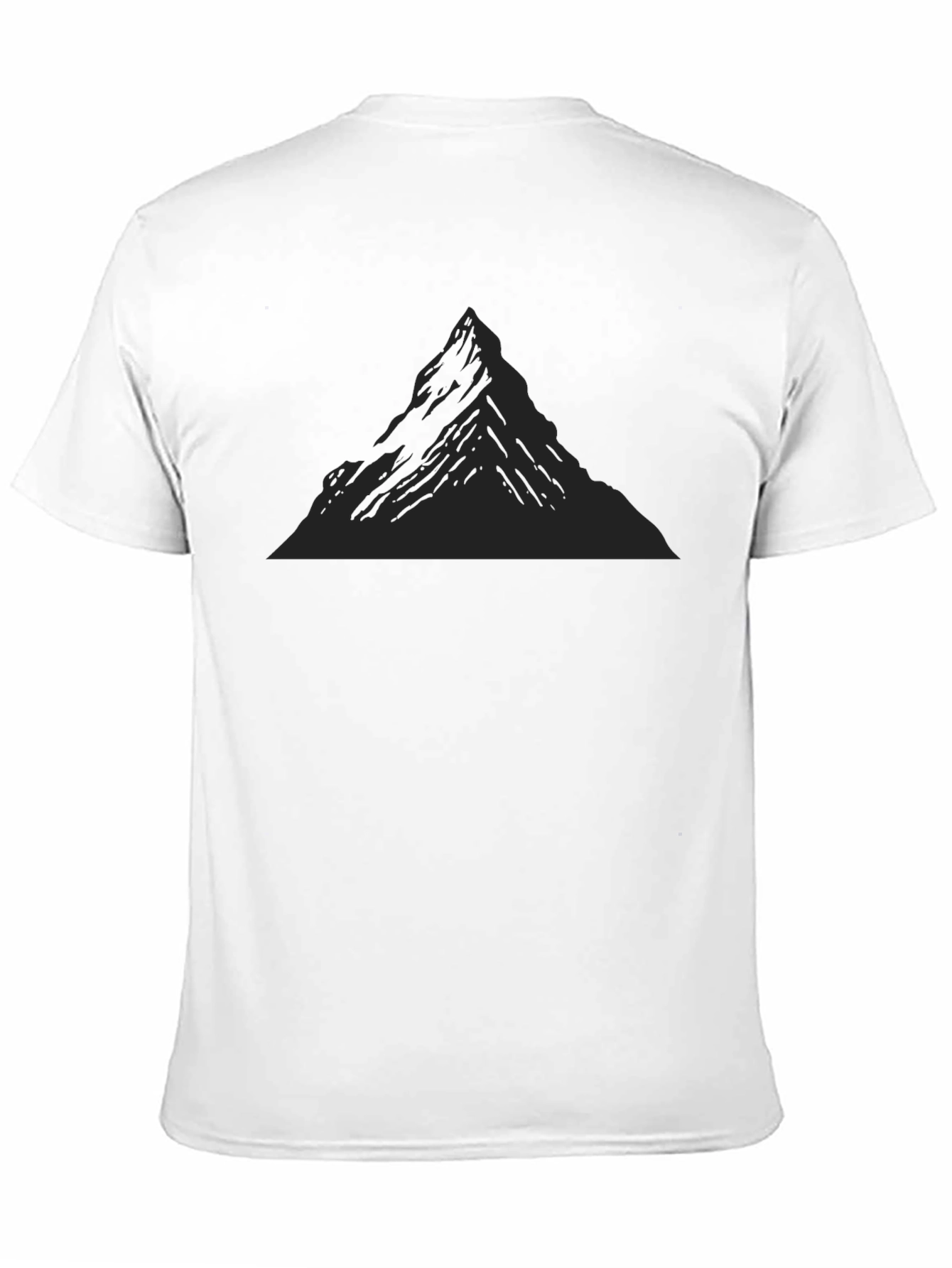Black Mountain Peak Graphic T-Shirt - Soft Cotton Blend view 11
