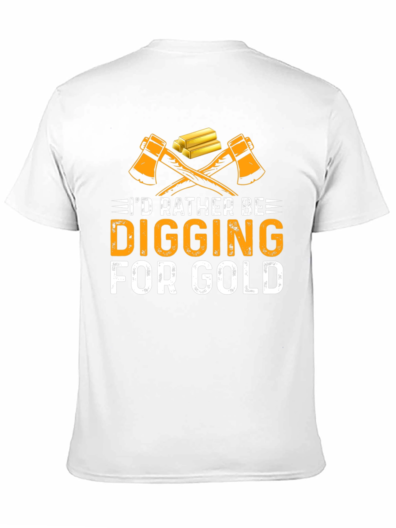 Black Digging For Gold T-Shirt - Miner Gift Idea view 11