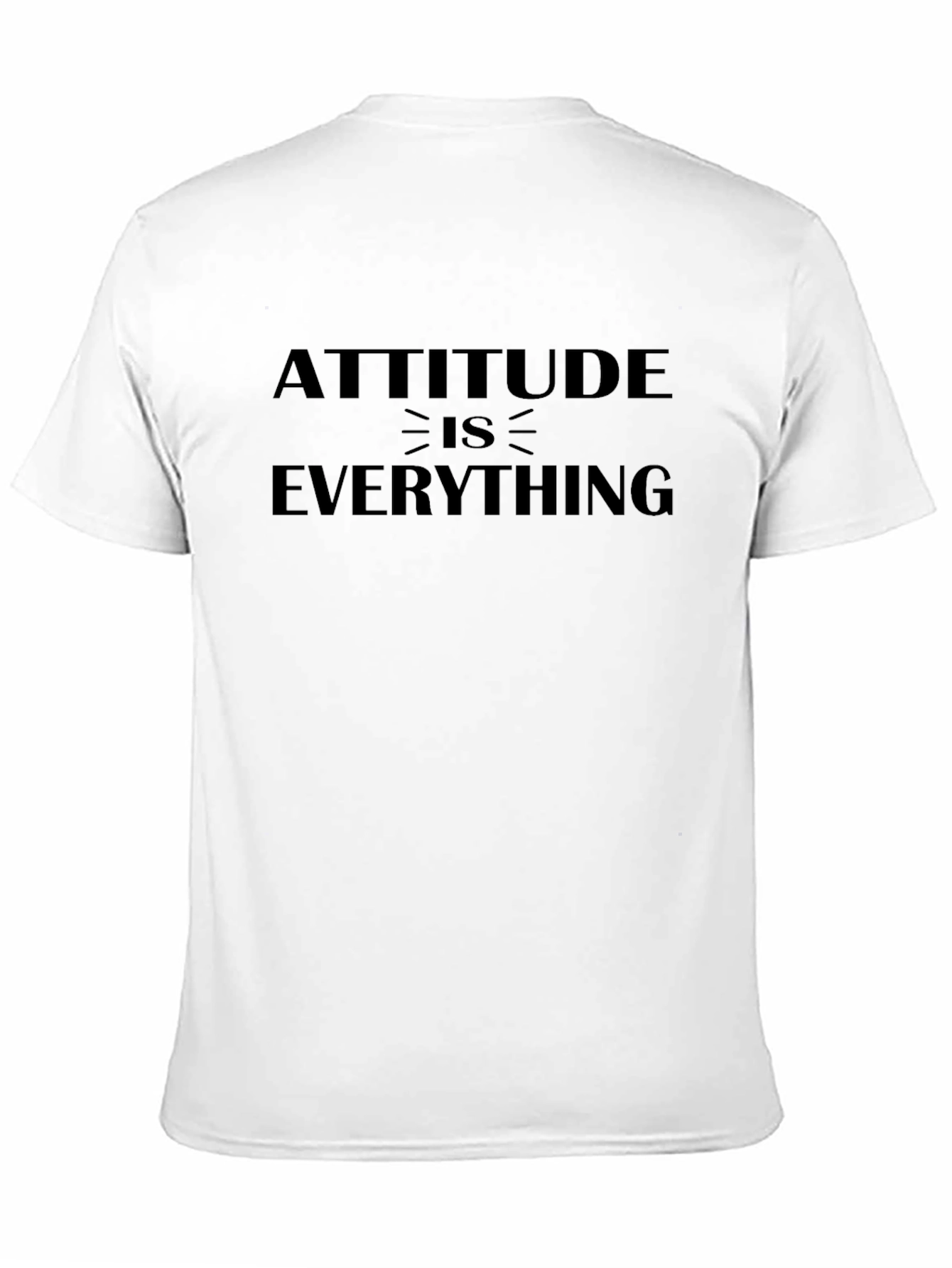 Black Attitude Is Everything Black T-Shirt view 11